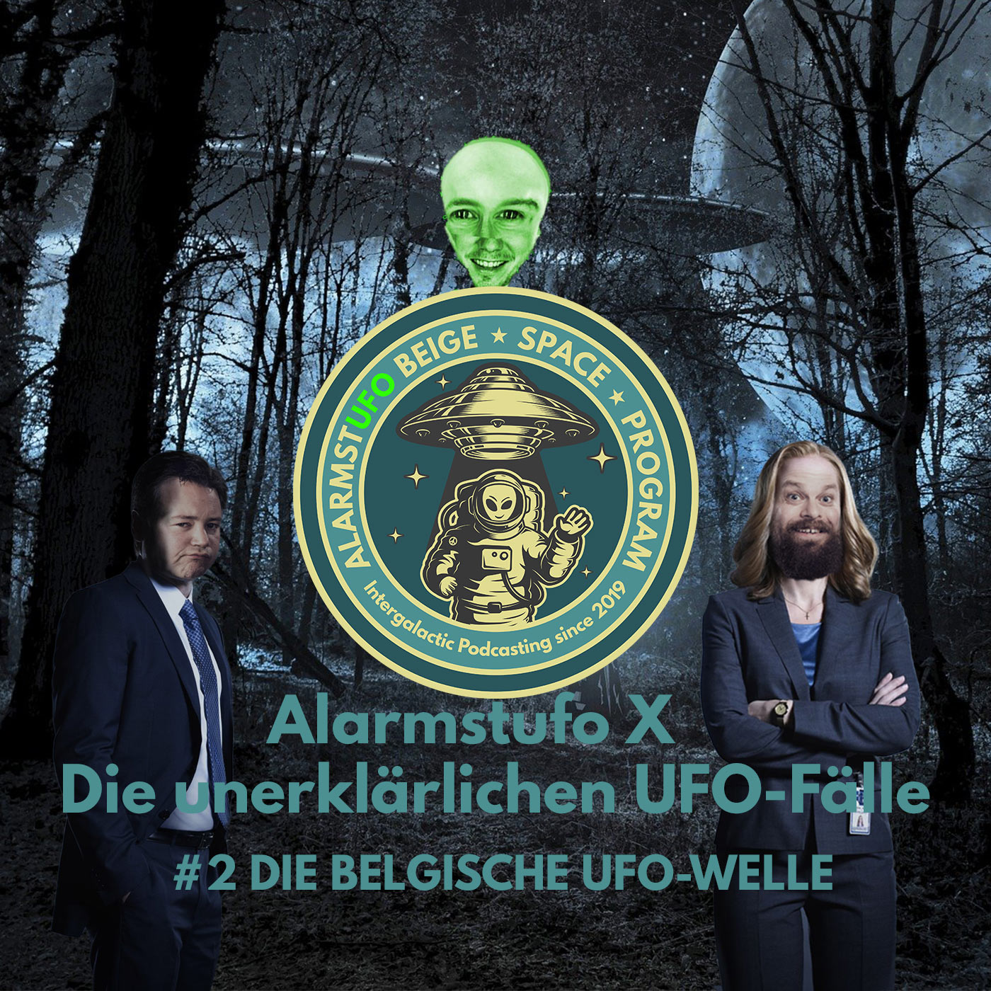 AlarmstUFO - Der Podcast für UFO-Jäger und Alienfreunde!