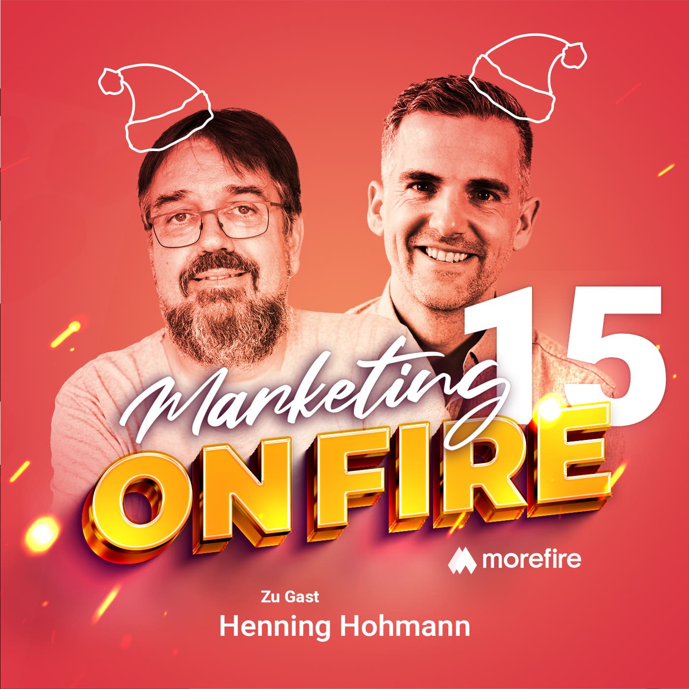 #15 | Texter-Trick für mehr Conversion - Henning Hohmann | Marketing on fire episode artwork