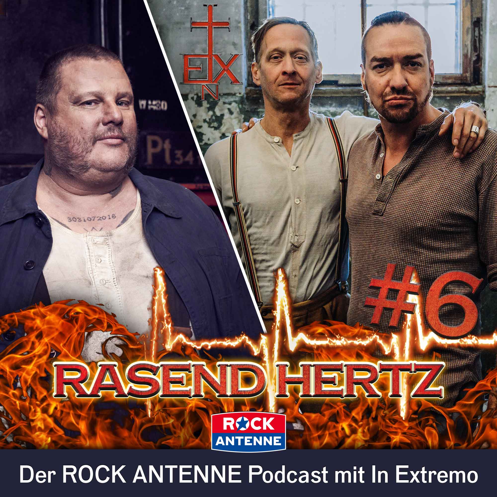 Rasend Hertz: Der ROCK ANTENNE Podcast mit In Extremo