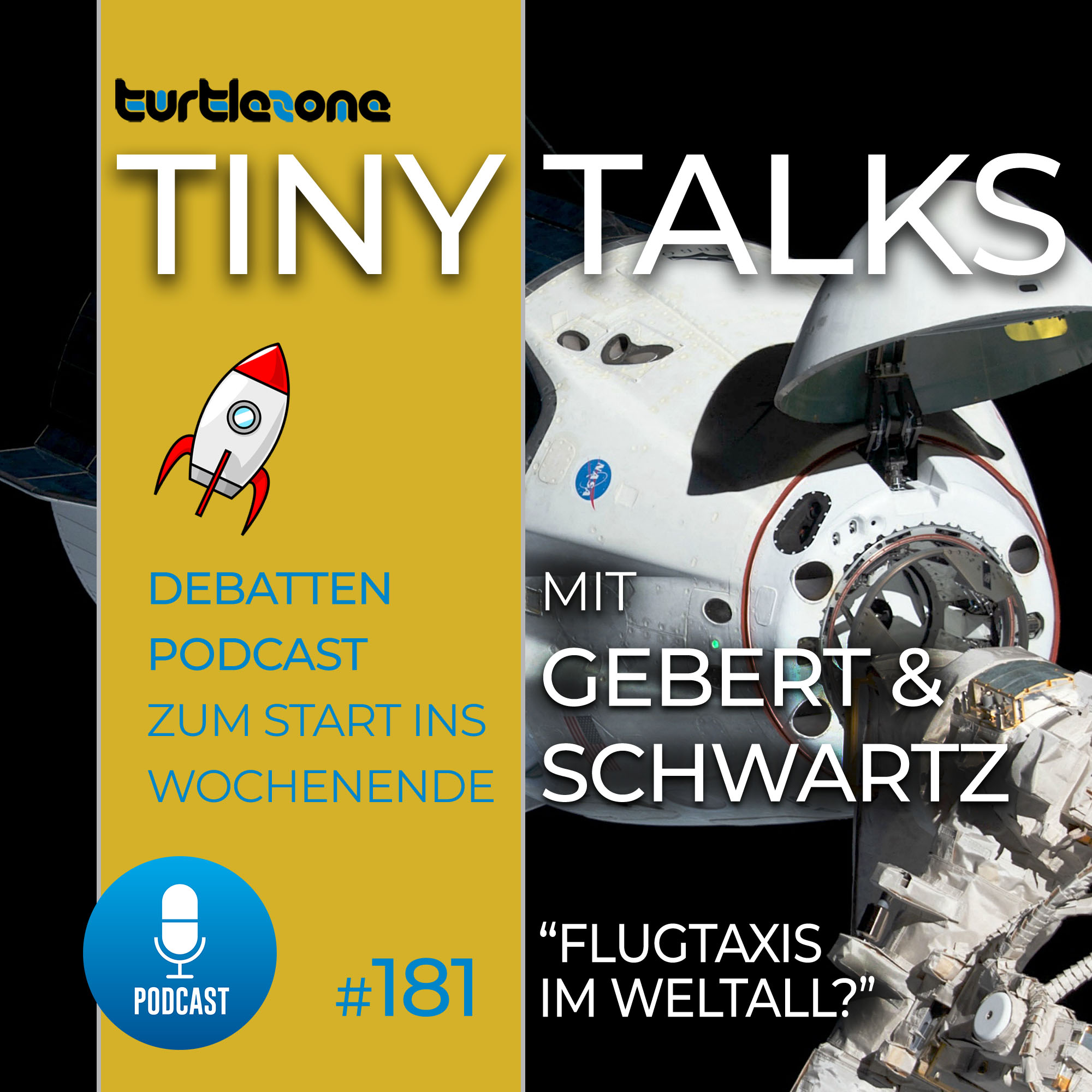 Turtlezone Tiny Talks - Der Debatten-Podcast mit Gebert und Schwartz