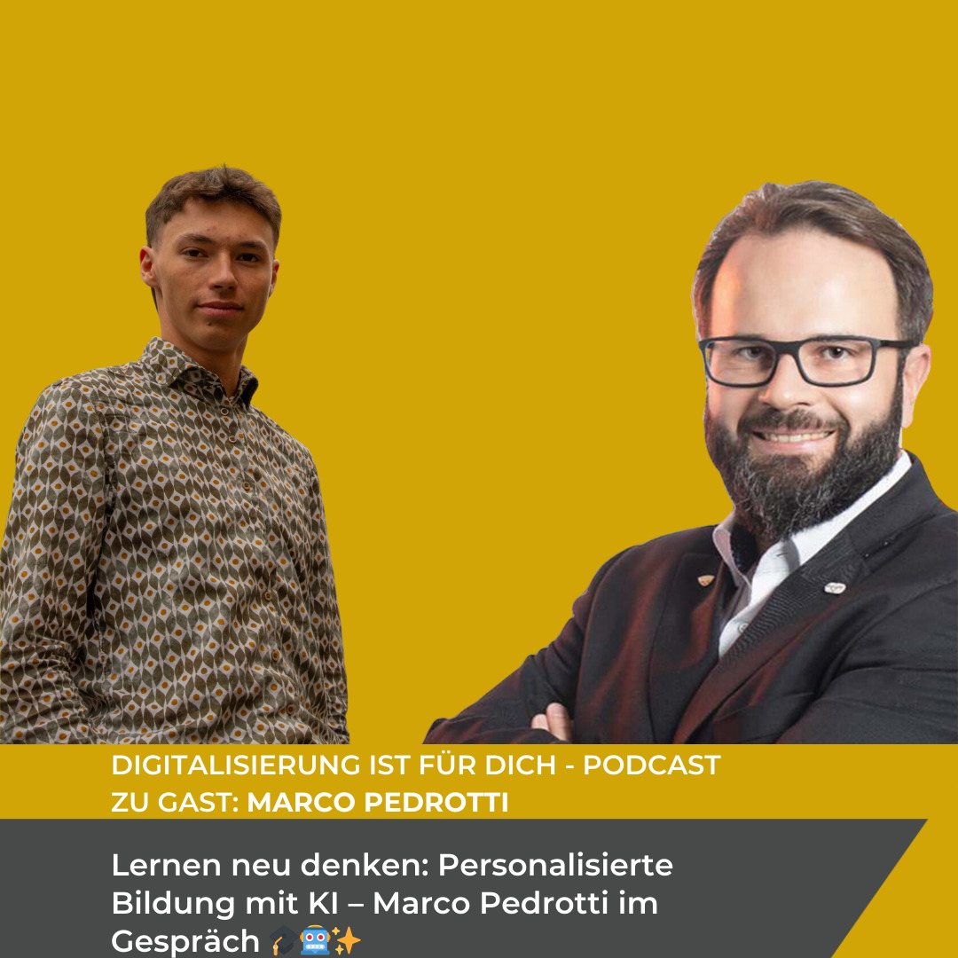 #336 - Lernen neu denken: Personalisierte Bildung mit KI – Marco Pedrotti im Gespräch 🎓🤖✨