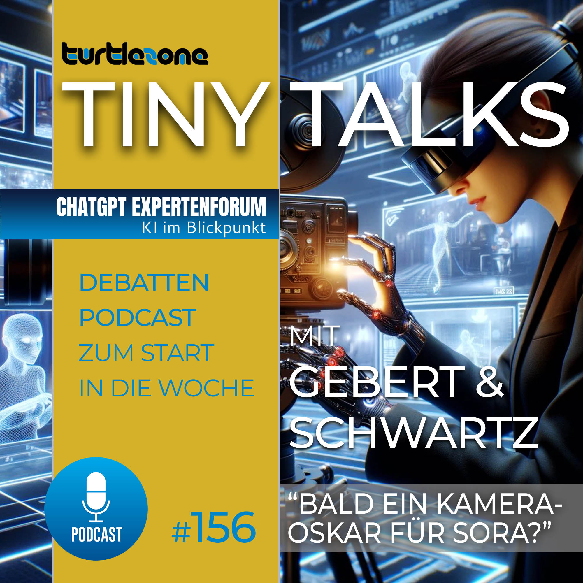 Turtlezone Tiny Talks - Der Debatten-Podcast mit Gebert und Schwartz
