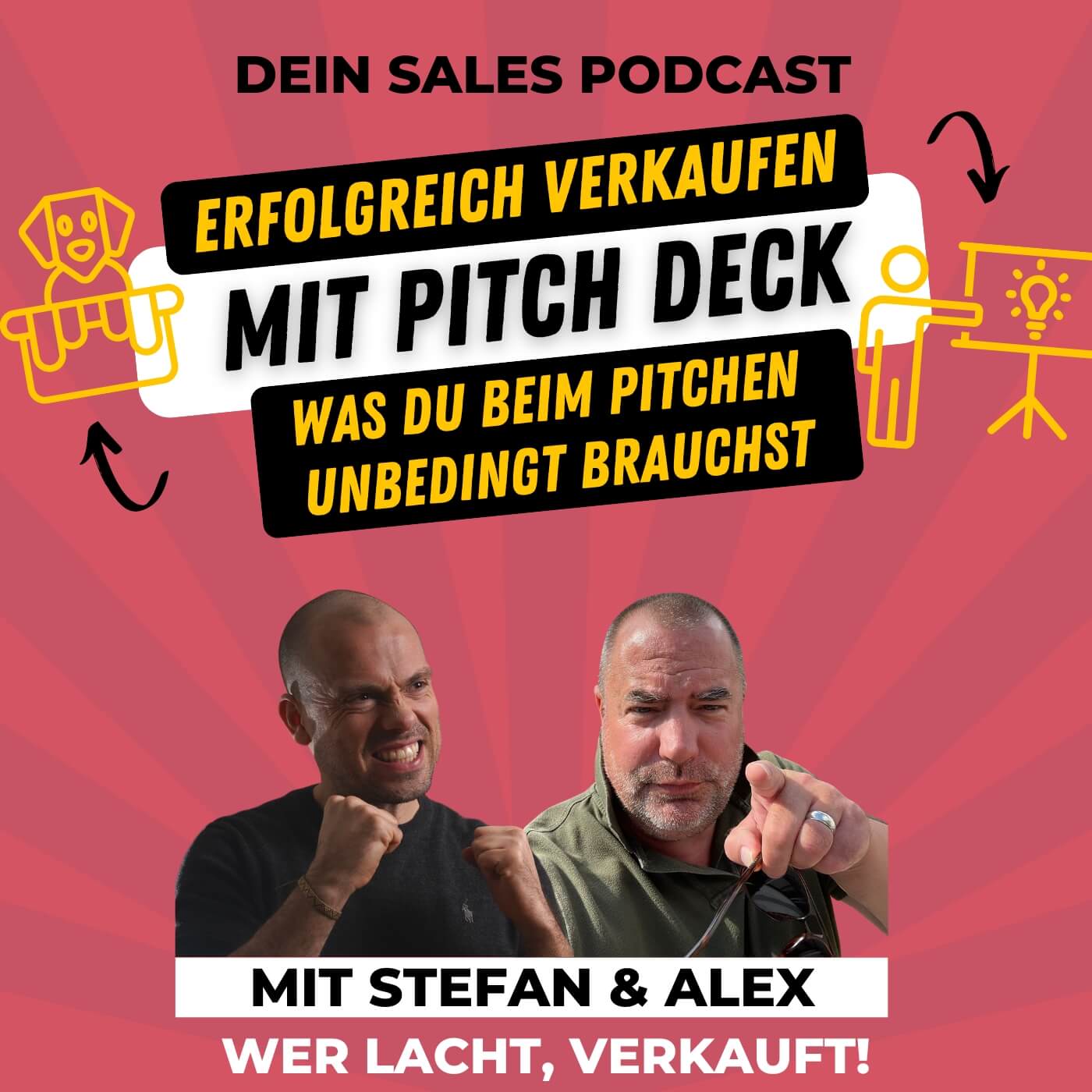 Wer lacht verkauft! Dein Sales Podcast für mehr Spaß im Verkauf.