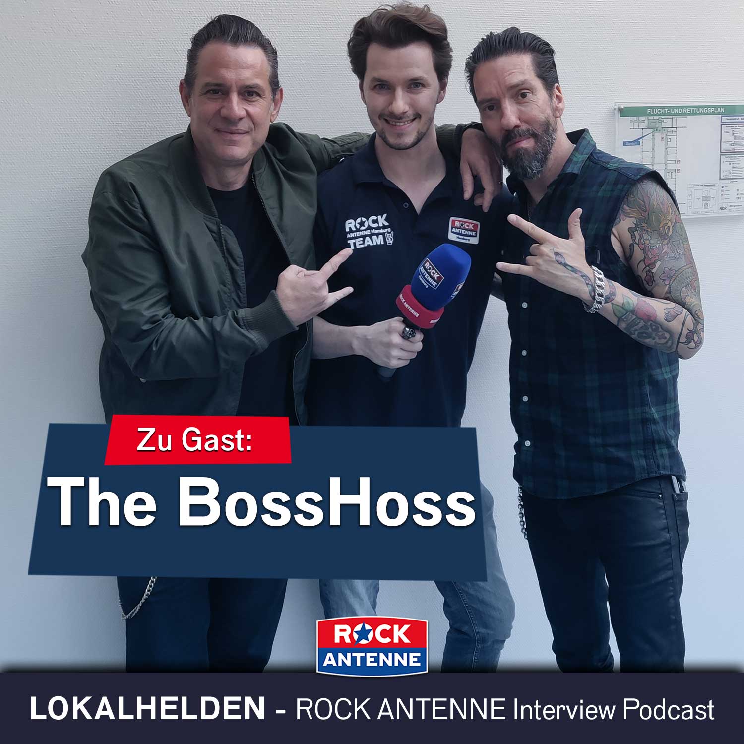 Alec „Boss Burns“ Völkel und Sascha „Hoss Power“ Vollmer  / THE BOSSHOSS