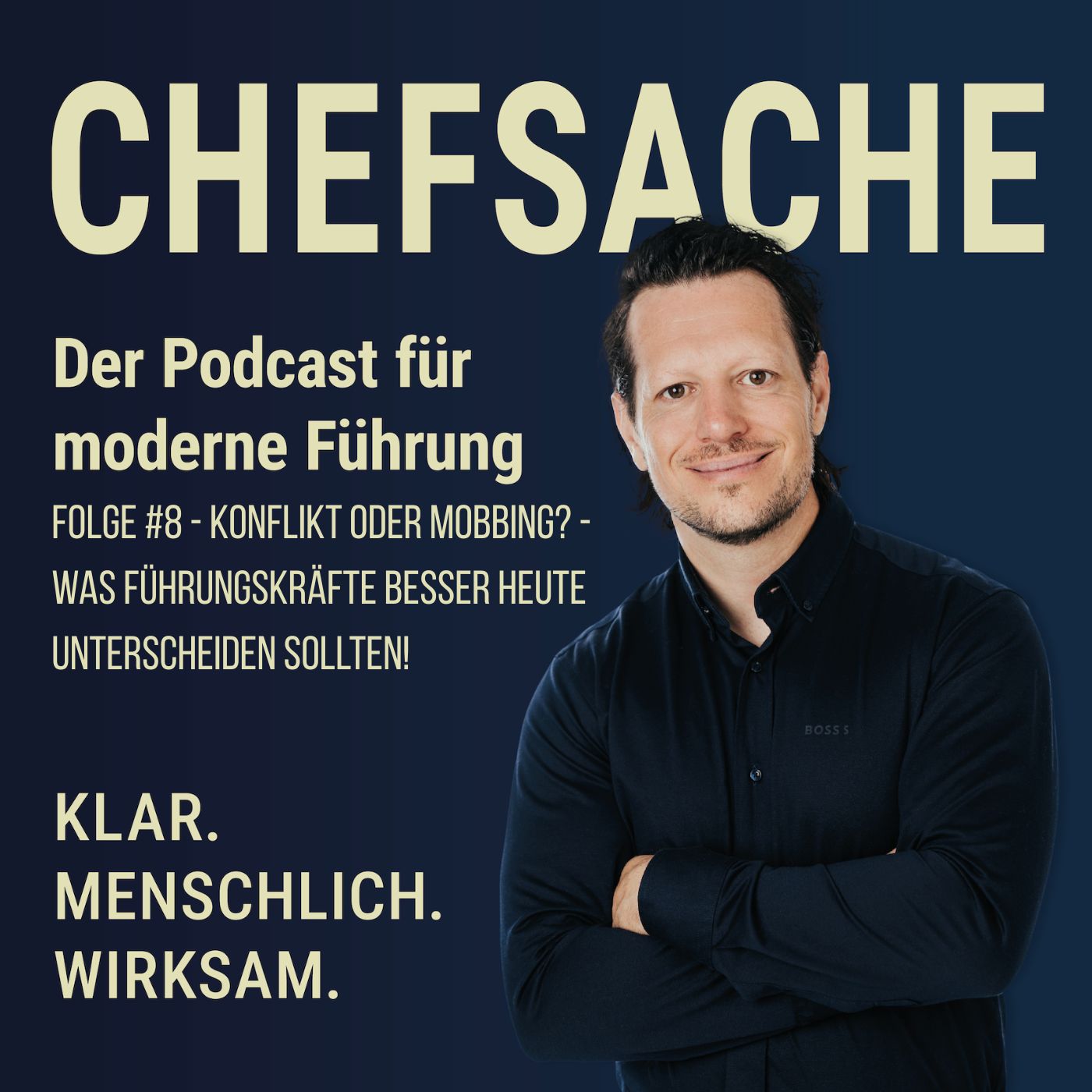 Chefsache - Folge #8 Konflikt oder Mobbing? – Was Führungskräfte besser heute unterscheiden sollten Chefsache - Folge #8 Konflikt oder Mobbing? – Was Führungskräfte besser heute unterscheiden sollten