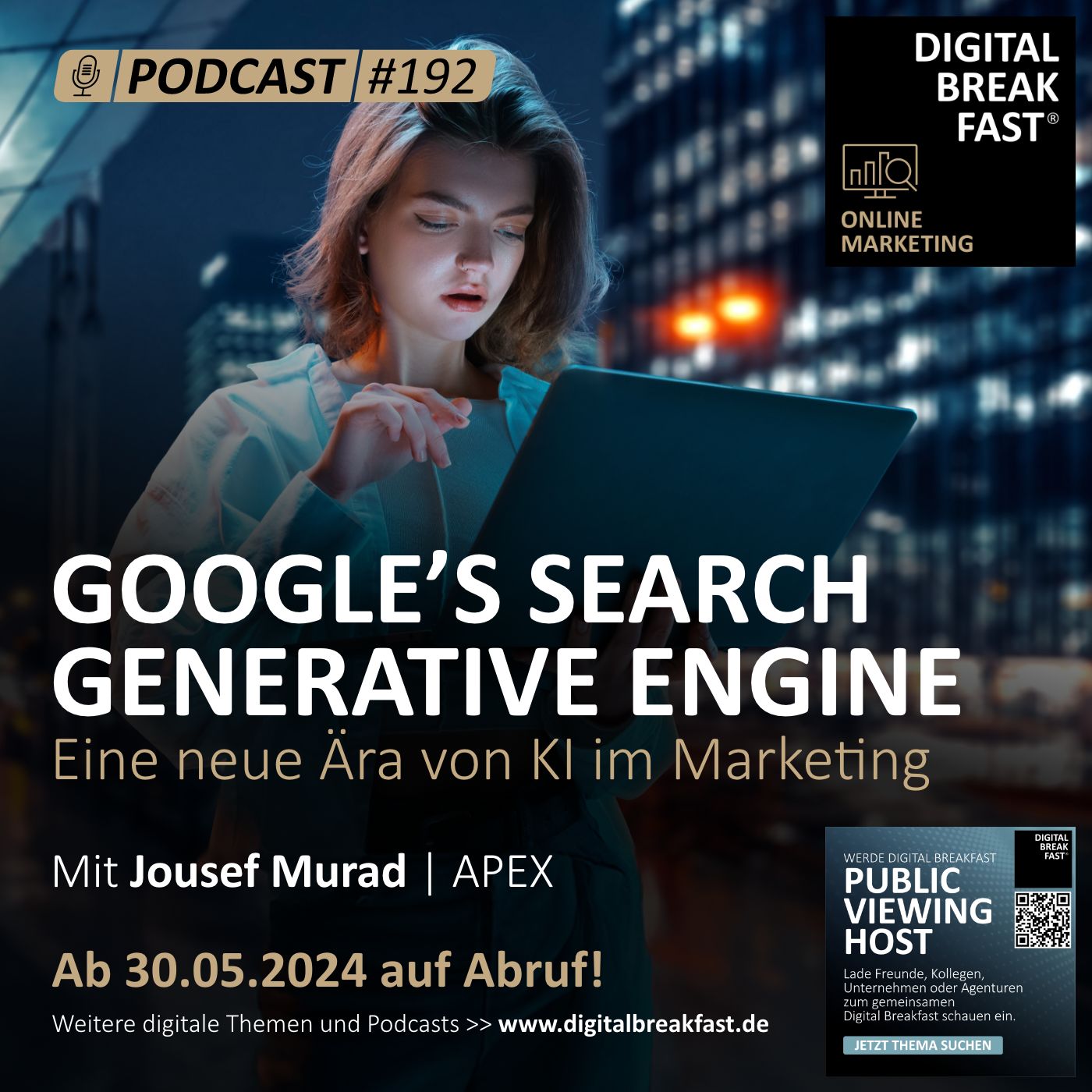 EP 192 I Google's Search Generative Engine - Eine neue Ära von KI im Marketing