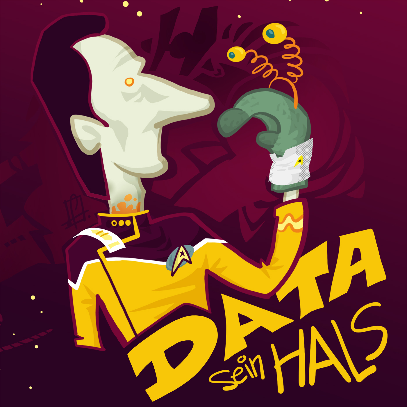 Data sein Hals: Data sein Fluch des Pharao