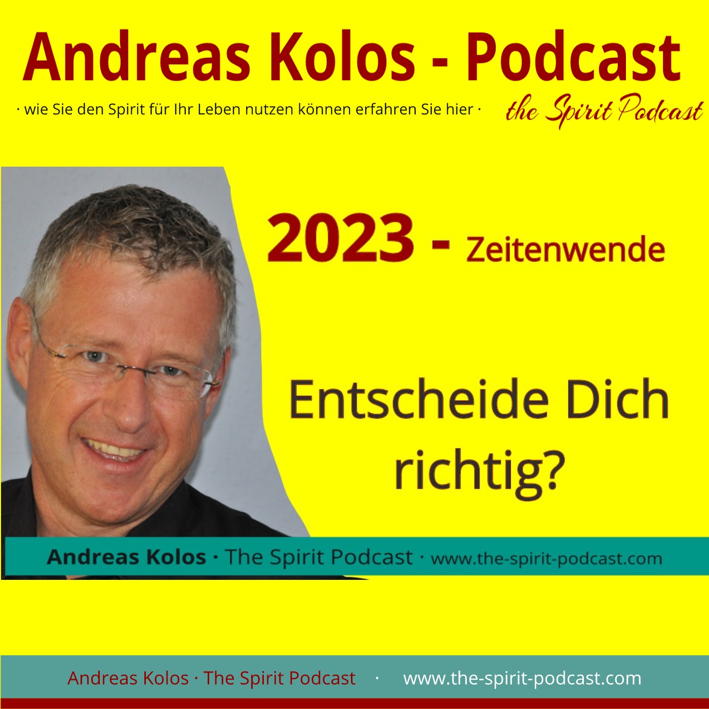 Andreas Kolos · The Spirit Podcast