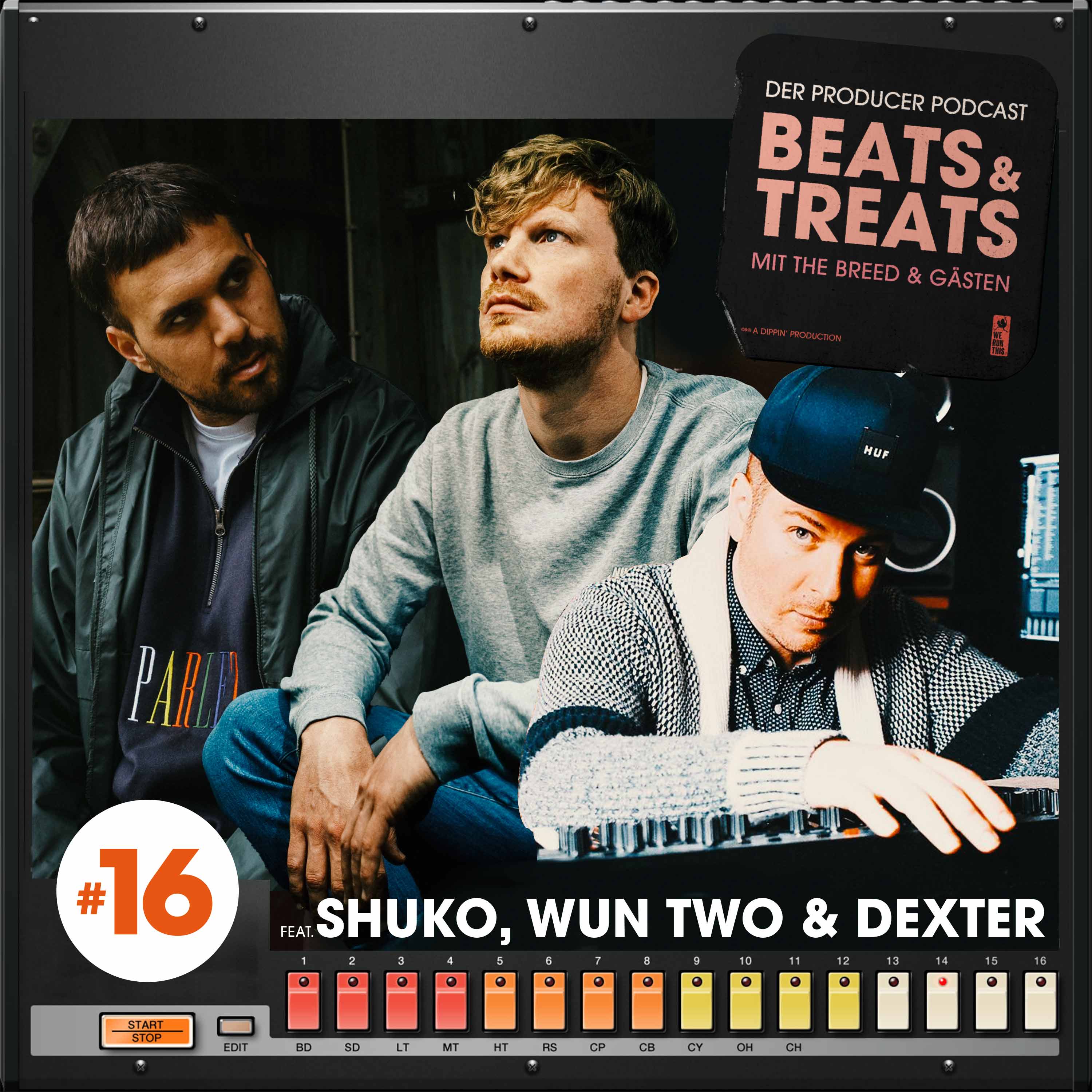 #16 - INSTRUMENTAL HYPE? mit SHUKO, WUN TWO & DEXTER episode artwork