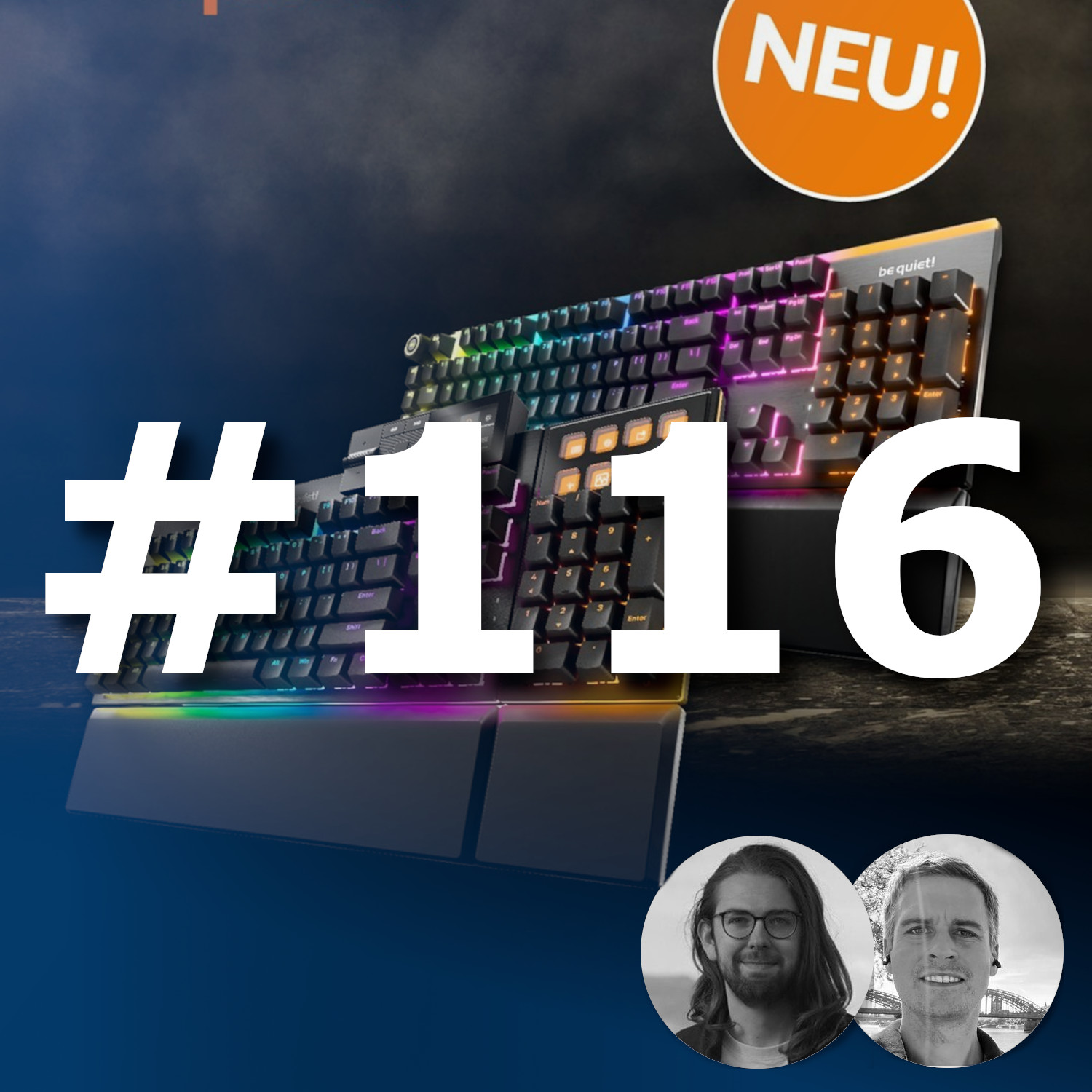#116 Harte 8-GB-Fakten und (endlich?) Tastaturen von be quiet!