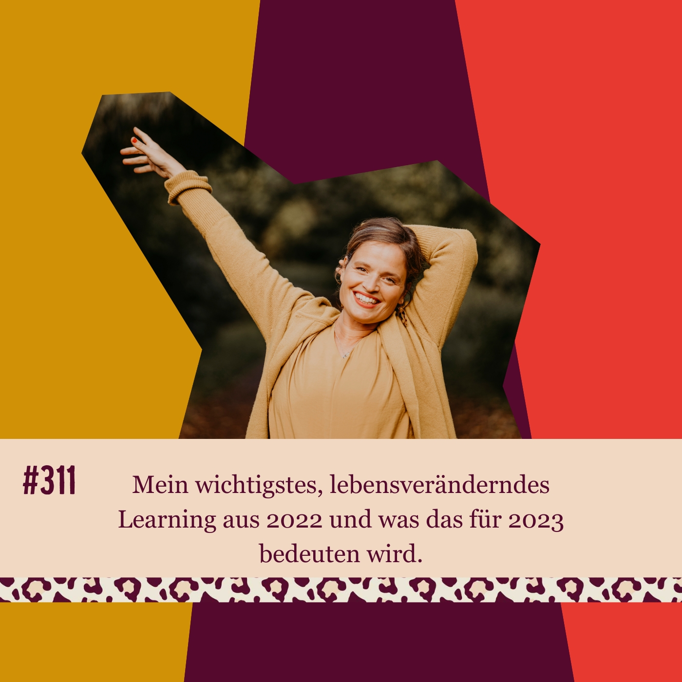 #311 Mein wichtigstes, lebensveränderndes Learning aus 2022 und was das für 2023 bedeuten wird. episode artwork