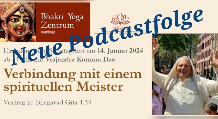 Verbindung mit einem spirituellen Meister - Vortrag zu Bhagavad Gita 4.34 von Vrajendra Kumara Das episode artwork
