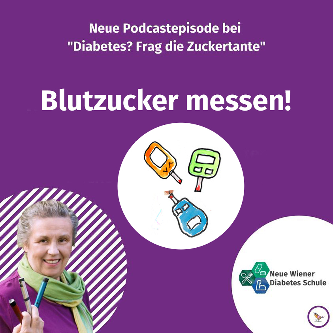 Diabetes? Frag die Zuckertante - Der Podcast für Menschen mit Typ 2 Diabetes
