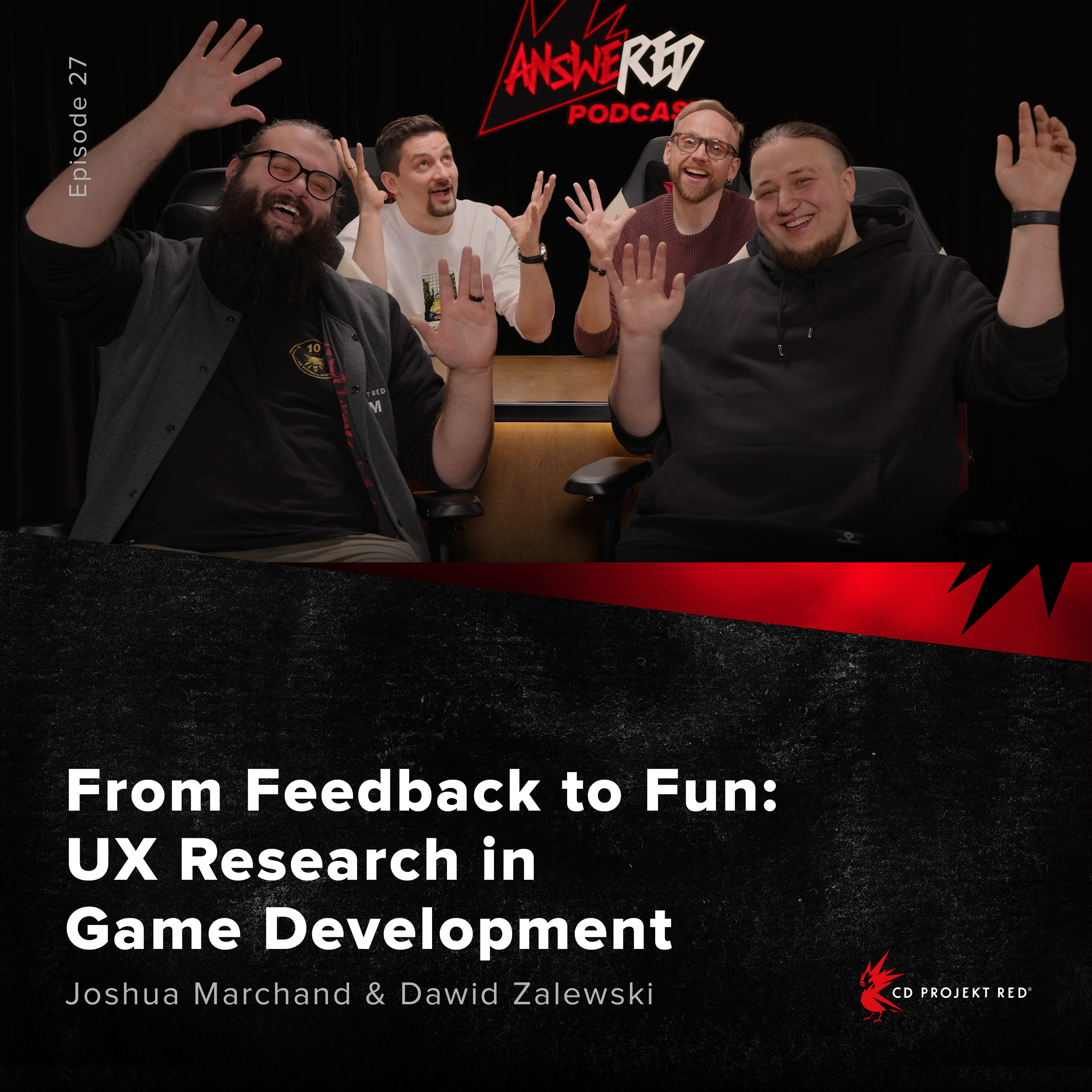 #027: From Feedback to Fun: UX Research in Game Development episode artwork
