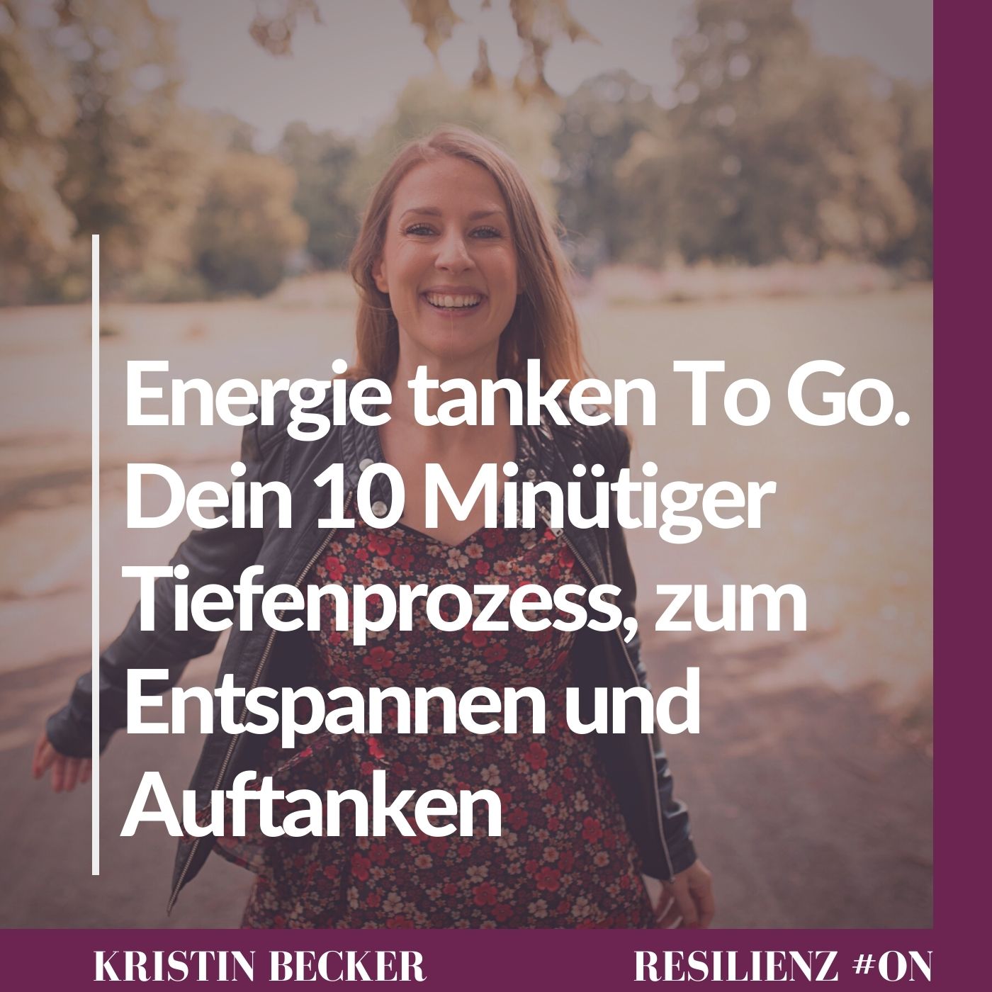 #41 Energie tanken To Go. Dein 10 Minütiger Tiefenprozess, zum Entspannen und Auftanken episode artwork