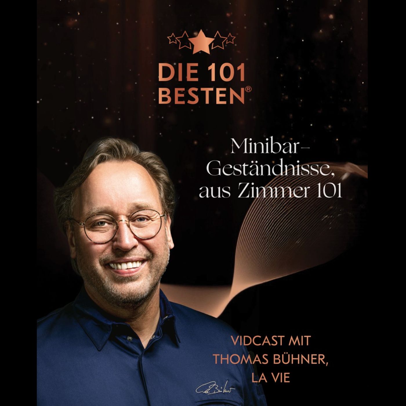 Thomas Bühner auf Besuch an der "Minibar im Zimmer 101"