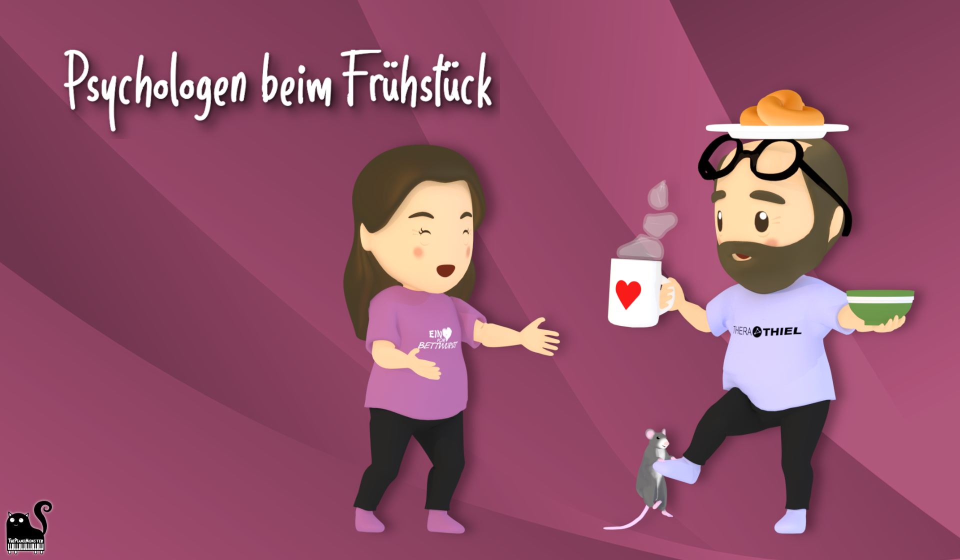 Psychologen beim Frühstück