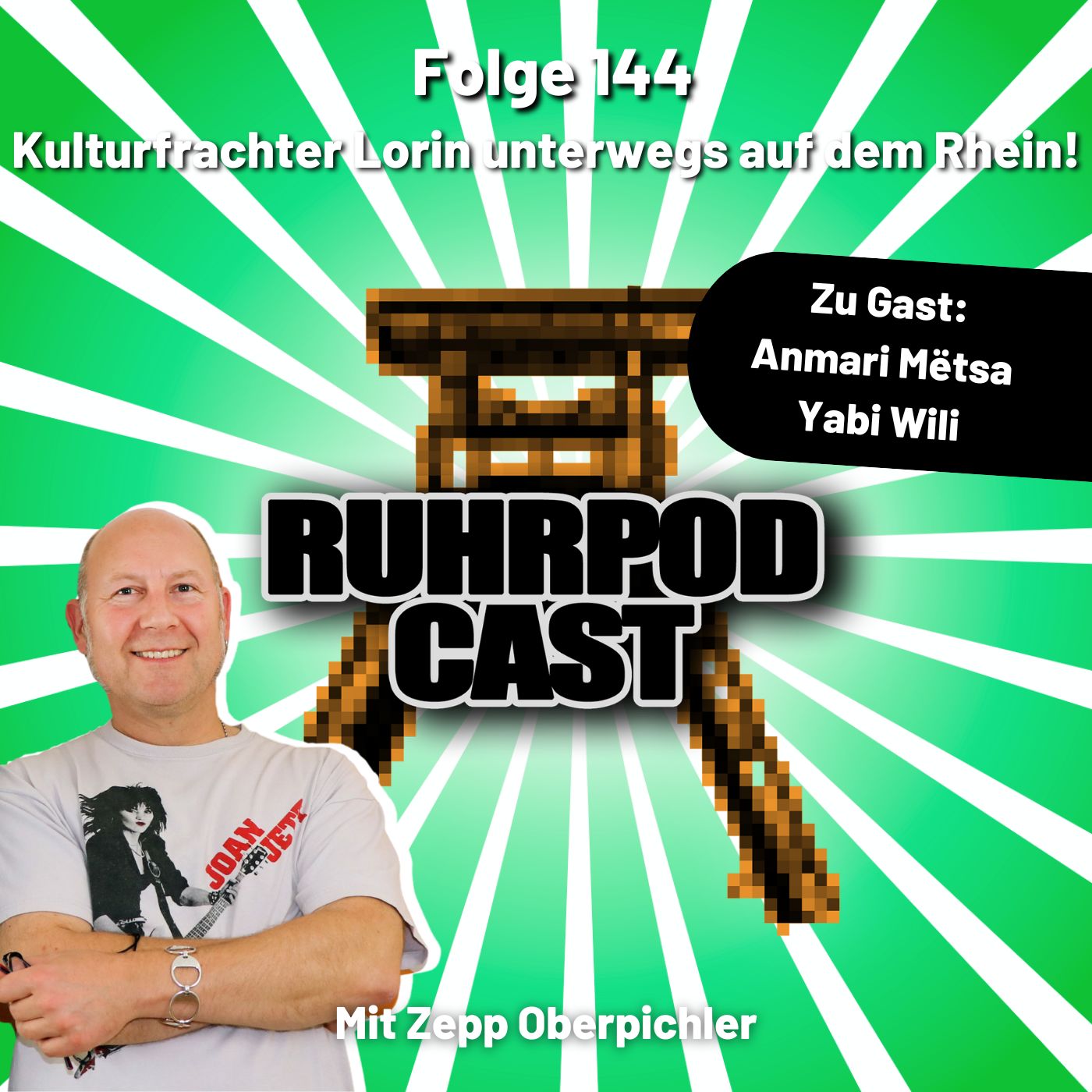 Ruhrpodcast – Kulturfrachter Lorin unterwegs auf dem Rhein