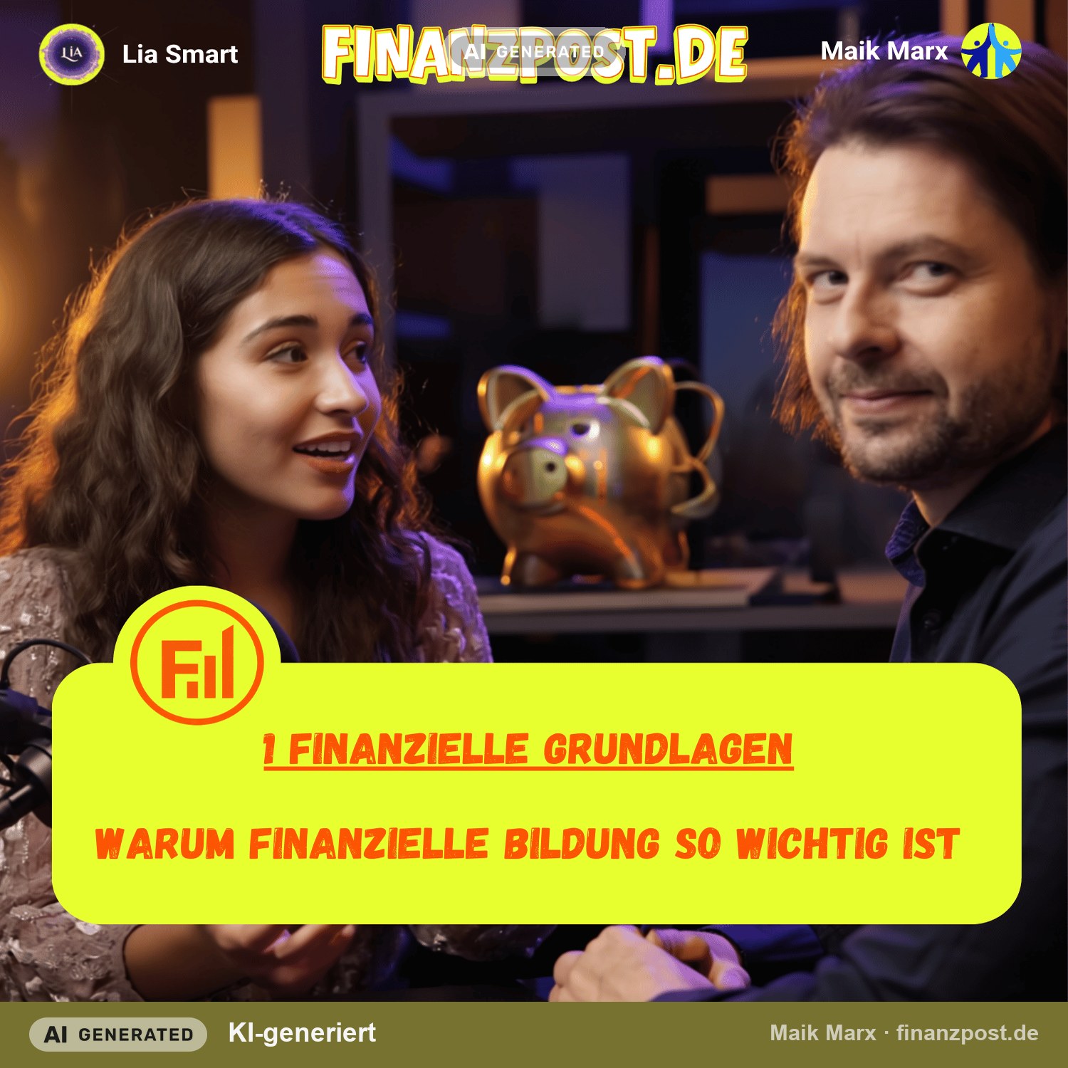 Finanzielle Grundlagen – Warum finanzielle Bildung so wichtig ist episode artwork