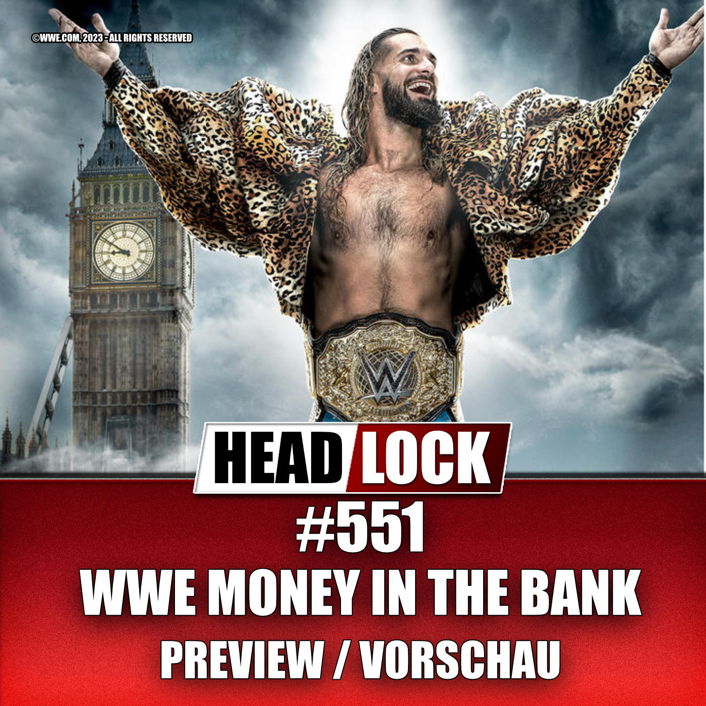 #551: WWE Money in the Bank 2023 (Preview / Vorschau) - KOFFER-CATCH UND CIVIL WAR! episode artwork
