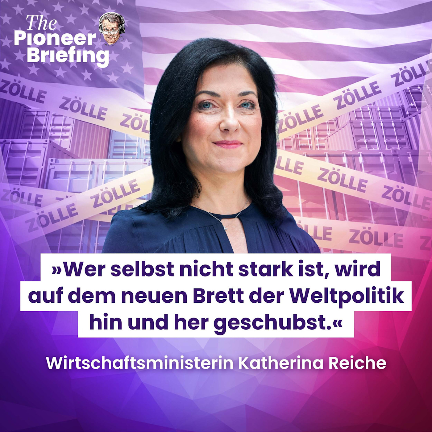 Wirtschaftsministerin Reiche über Trumps Zölle | Bericht aus Davos | Gold episode artwork