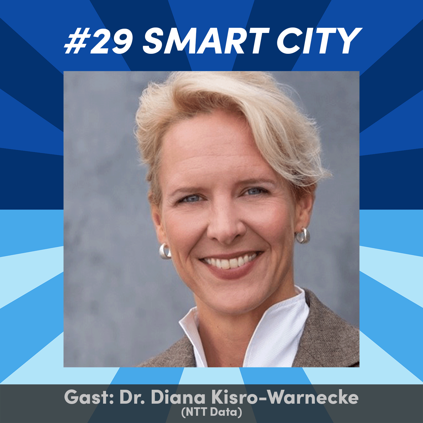 #29 "Wie kann Technologie Städte lebenswerter machen?" mit Dr. Diana Kisro-Warnecke (NTT Data)