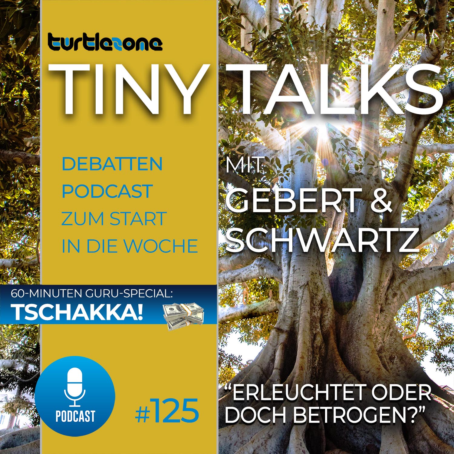 Turtlezone Tiny Talks - Der Debatten-Podcast mit Gebert und Schwartz