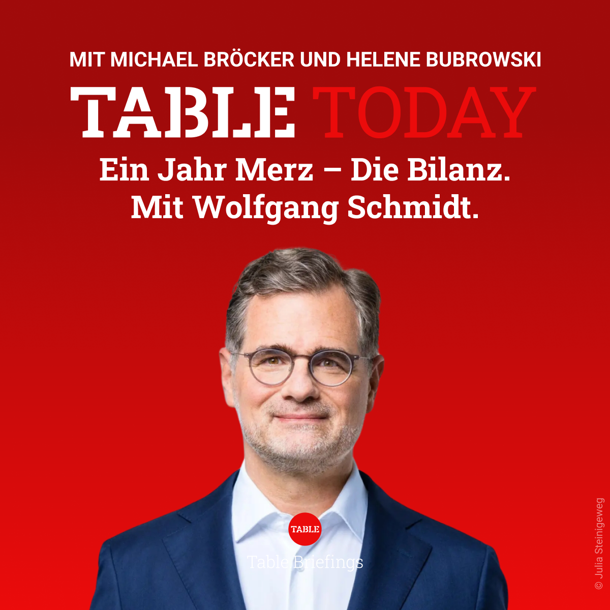 Ein Jahr Merz - Die Bilanz. Mit Wolfgang Schmidt. episode artwork