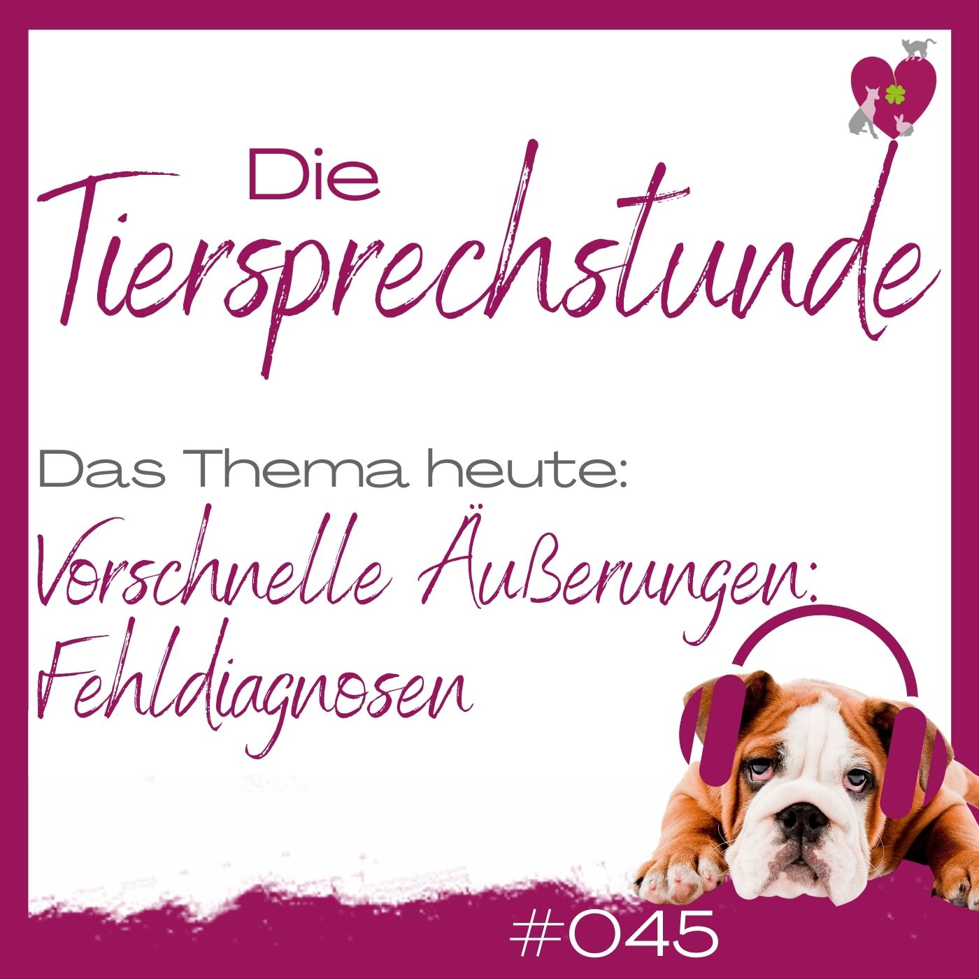 Die Tiersprechstunde