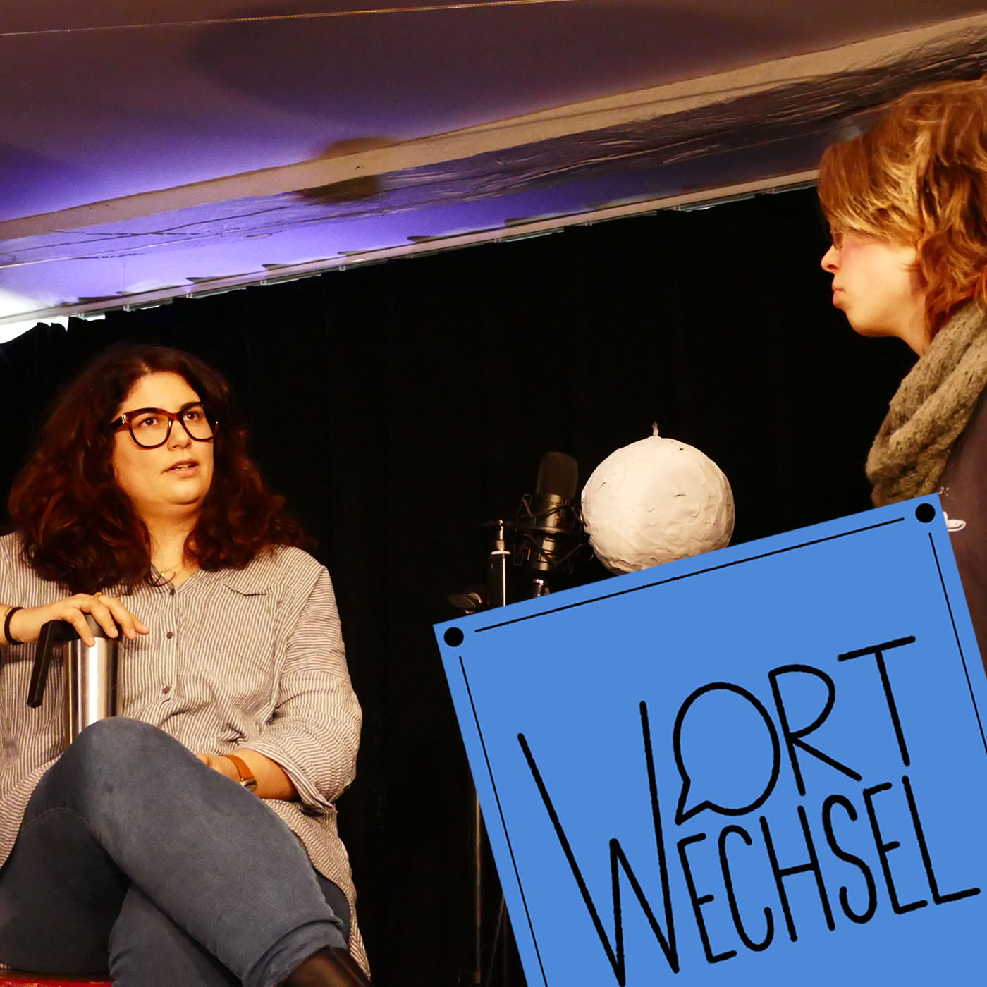 Blaue Seite WortWechsel - ein Bücherpiraten-Podcast
