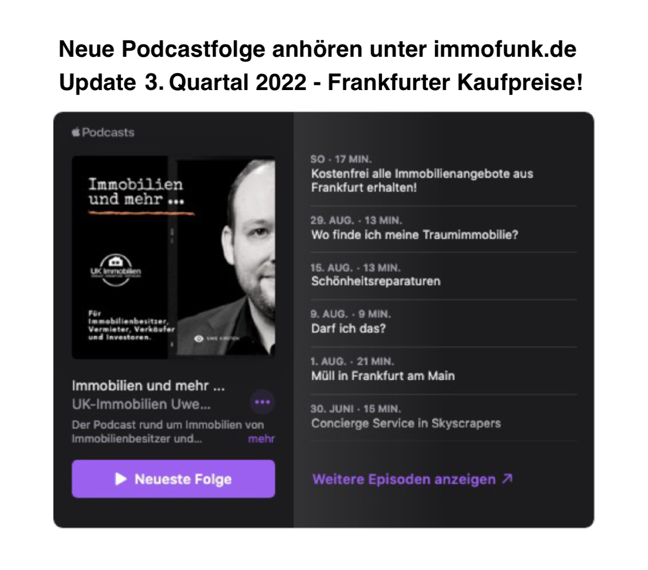 Immobilien und mehr ...