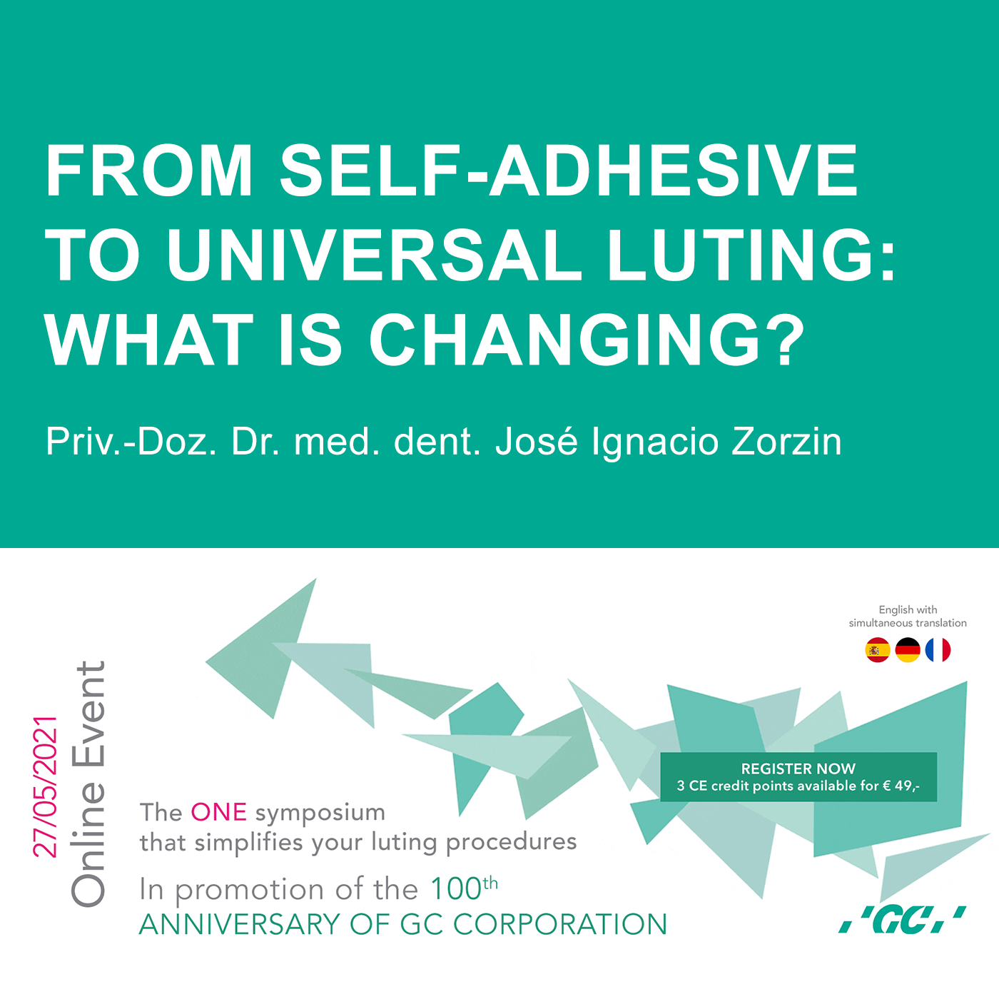 Jose Zorzin - Challenges in luting to different substrates - The benefits of a new universal luting solution episode artwork