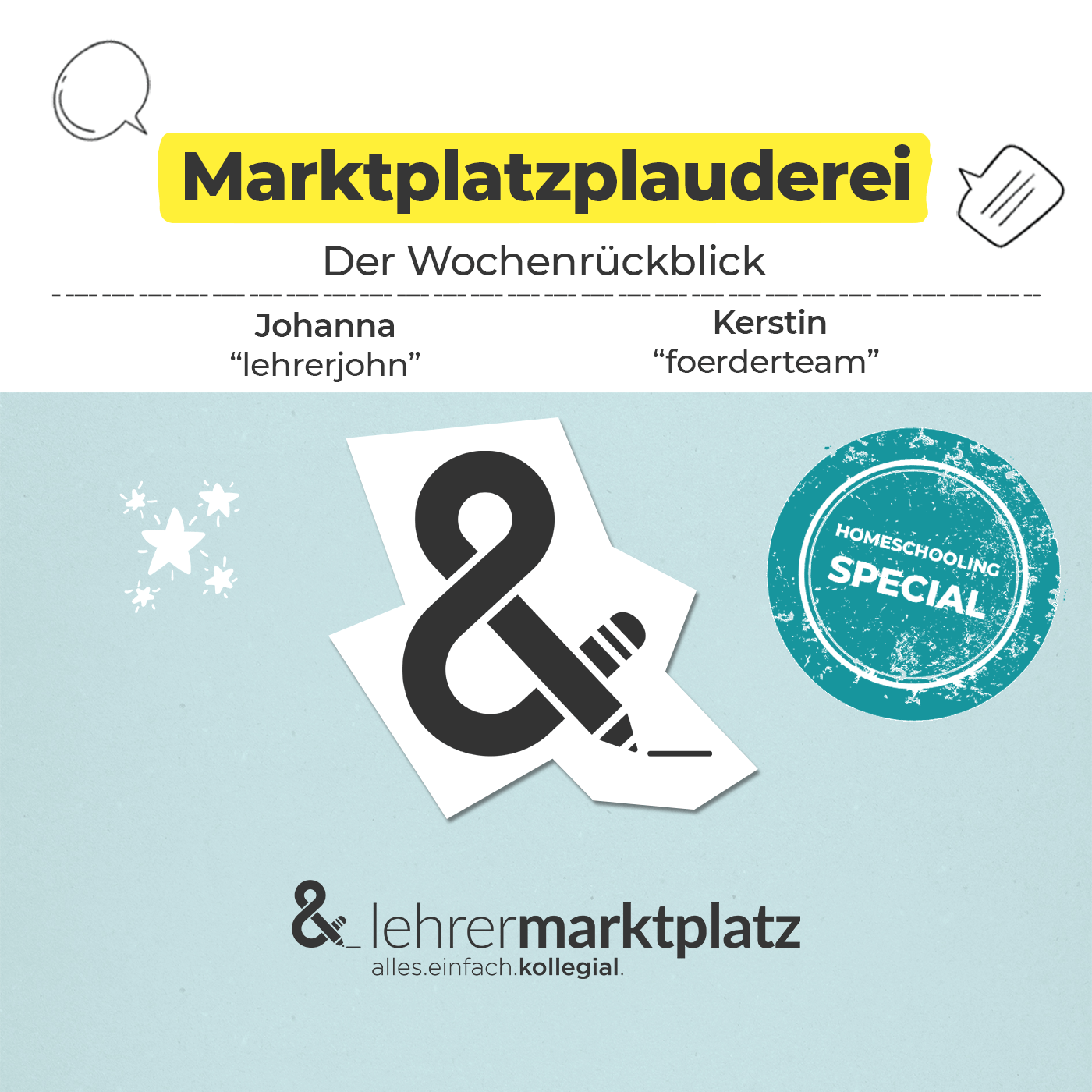 Marktplatzplauderei