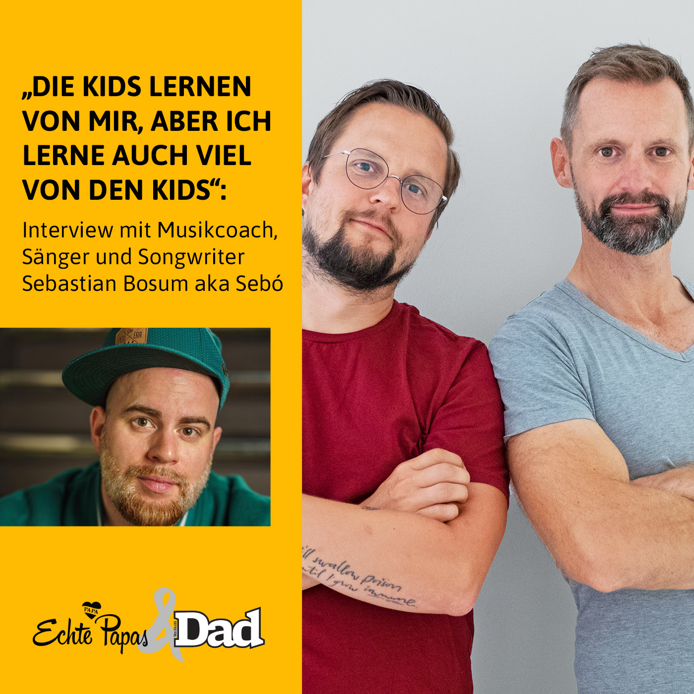 „Die Kids lernen von mir, aber ich lerne auch viel von den Kids“:  Interview mit Musikcoach, Sänger und Songwriter Sebó