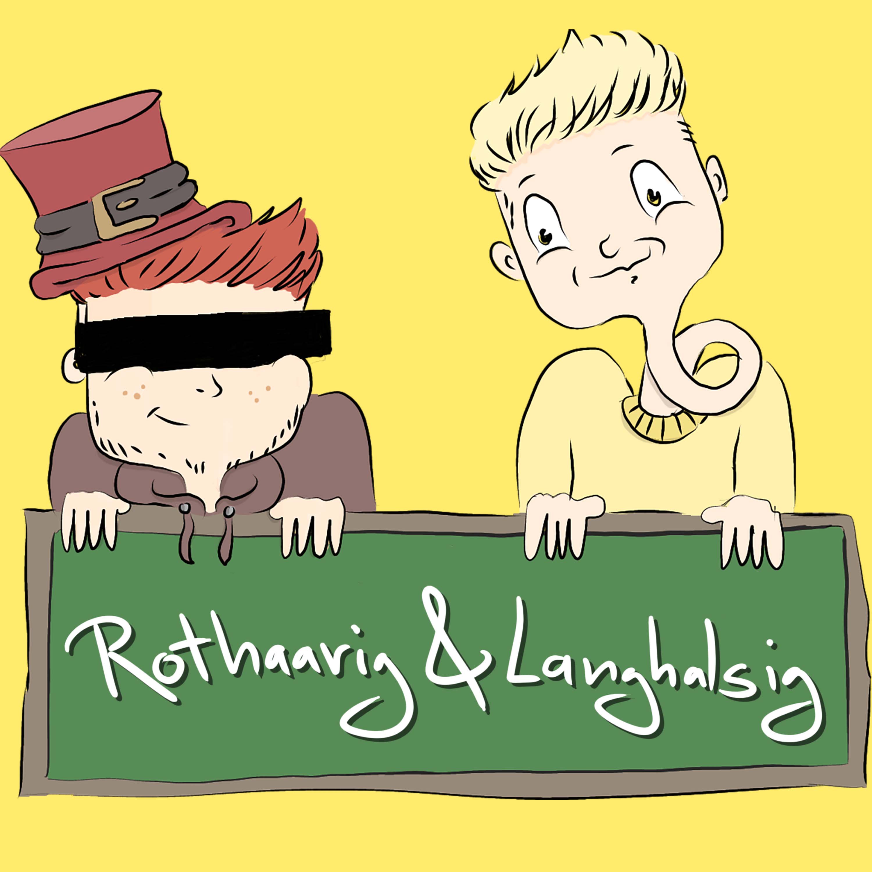 Rothaarig und Langhalsig