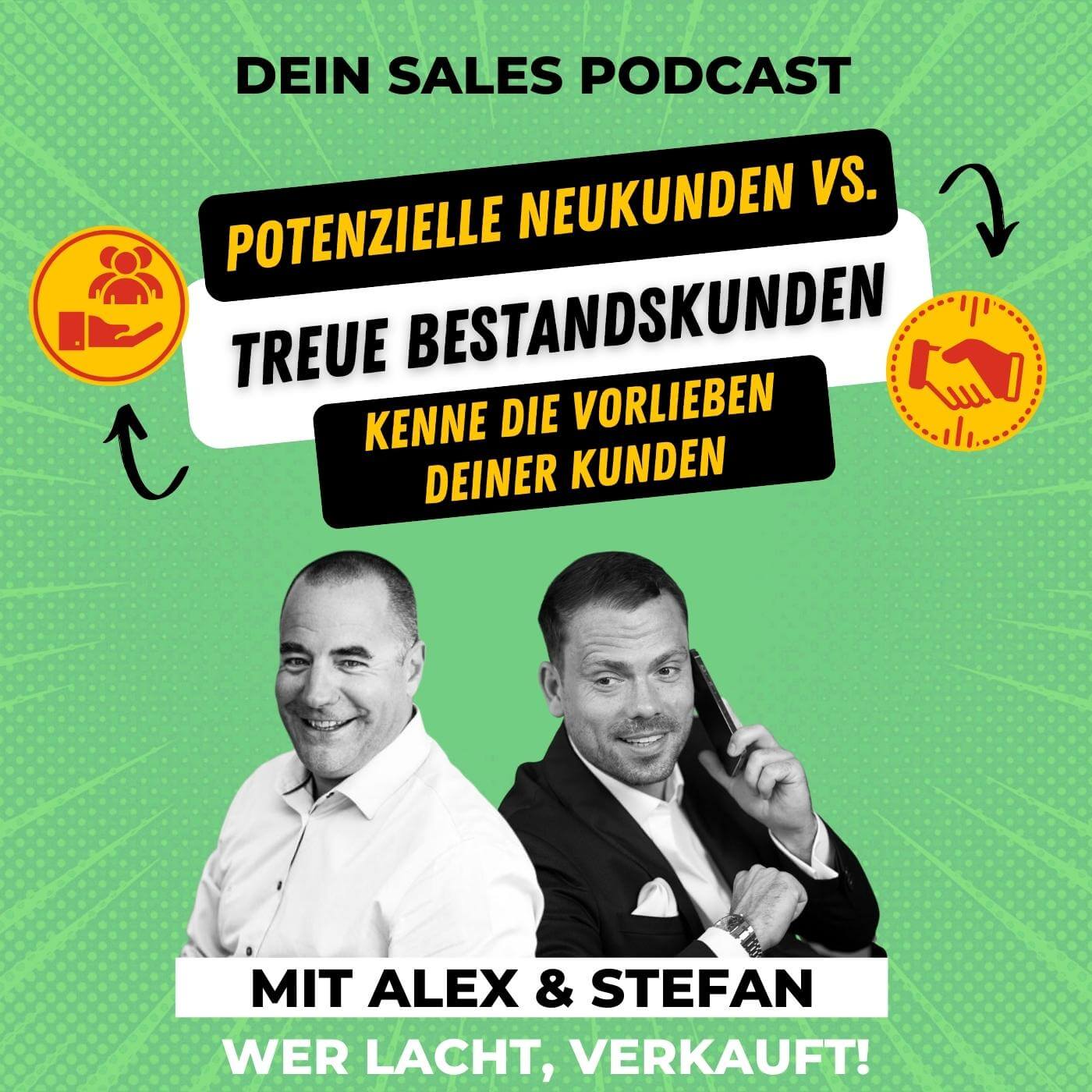 Wer lacht verkauft! Dein Sales Podcast für mehr Spaß im Verkauf.
