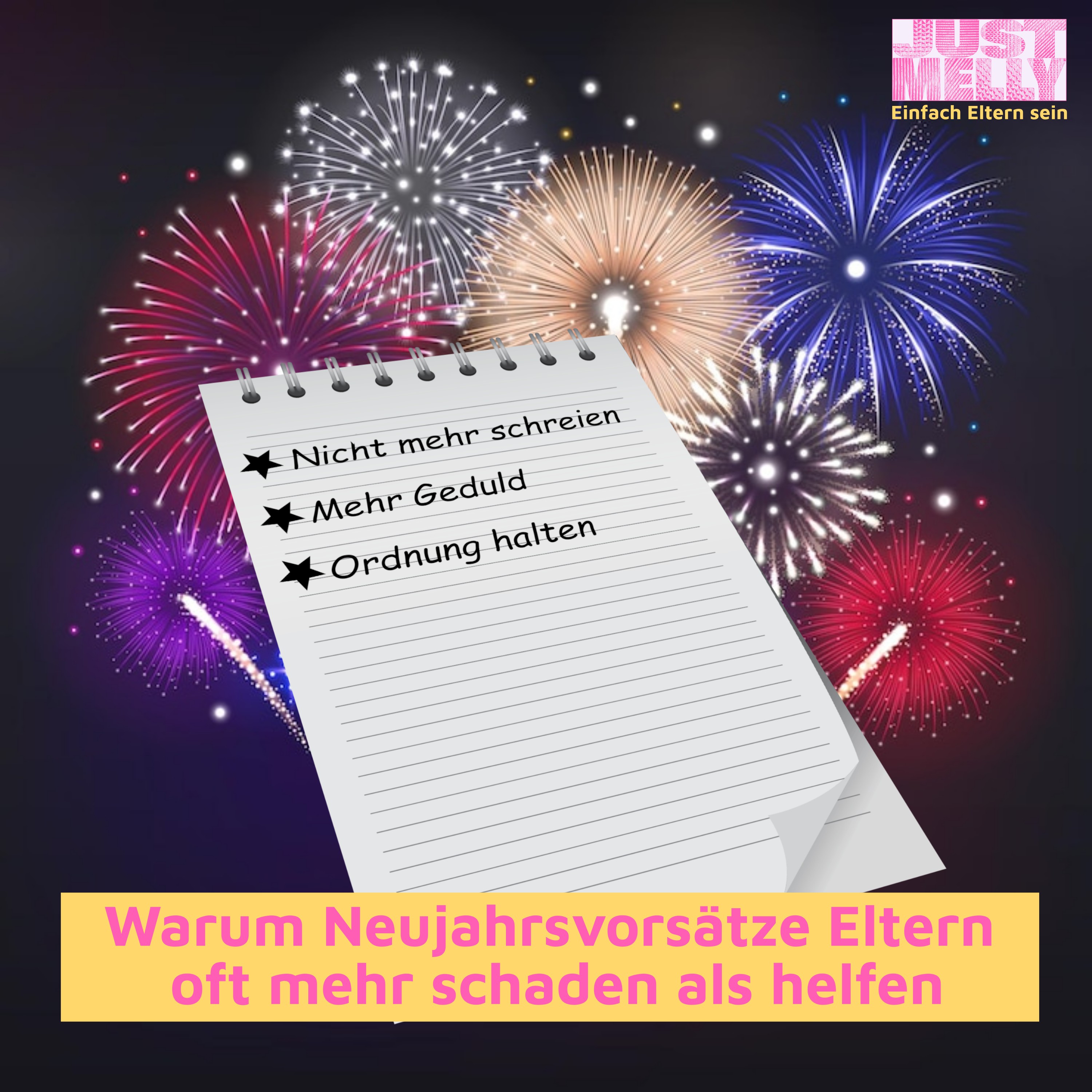 Gut genug statt perfekt: Entspannter ins neue Elternjahr starten episode artwork