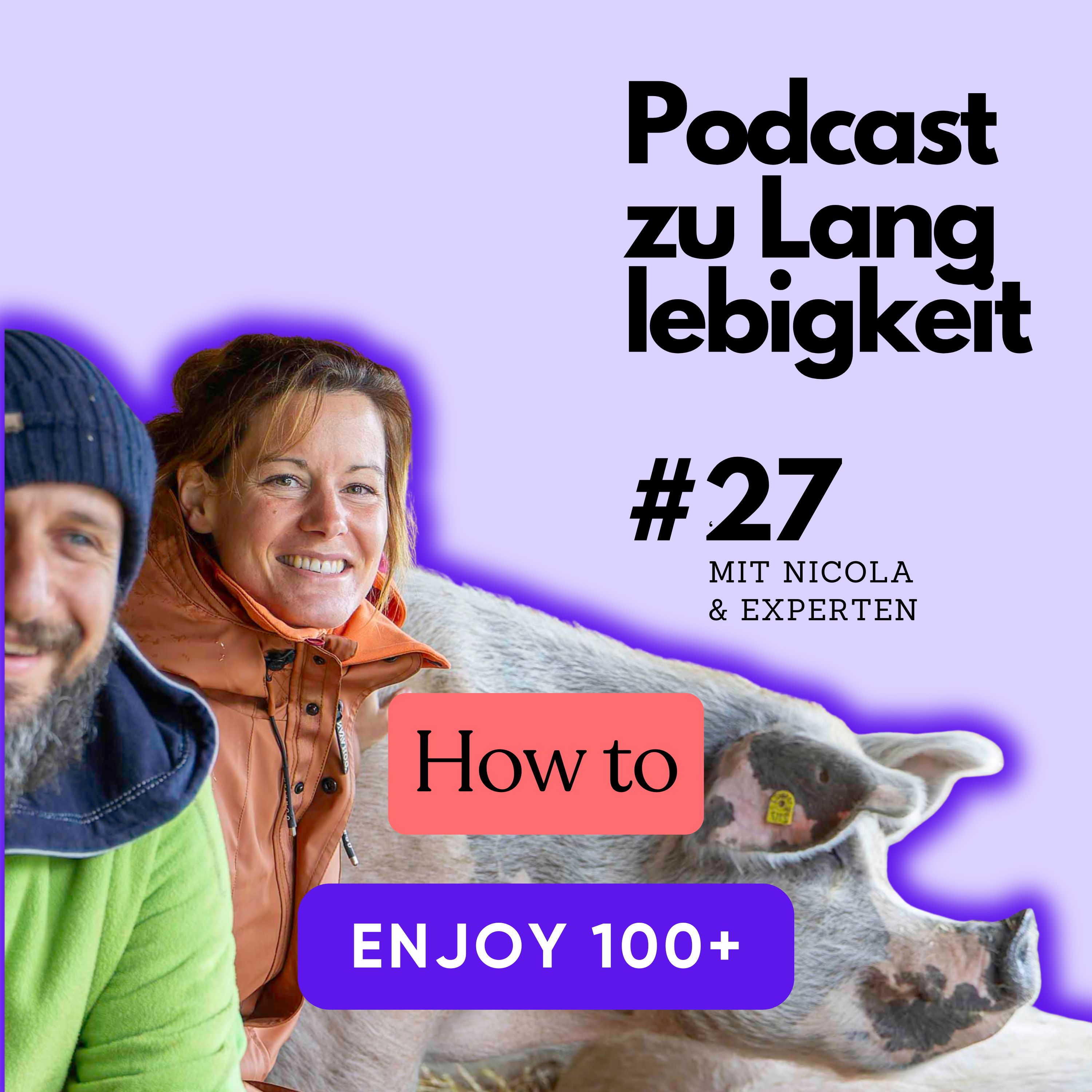 #27 Blue Zones, Zufriedenheit & Lebensplan - warum Sinn im Leben uns gesünder altern lässt episode artwork