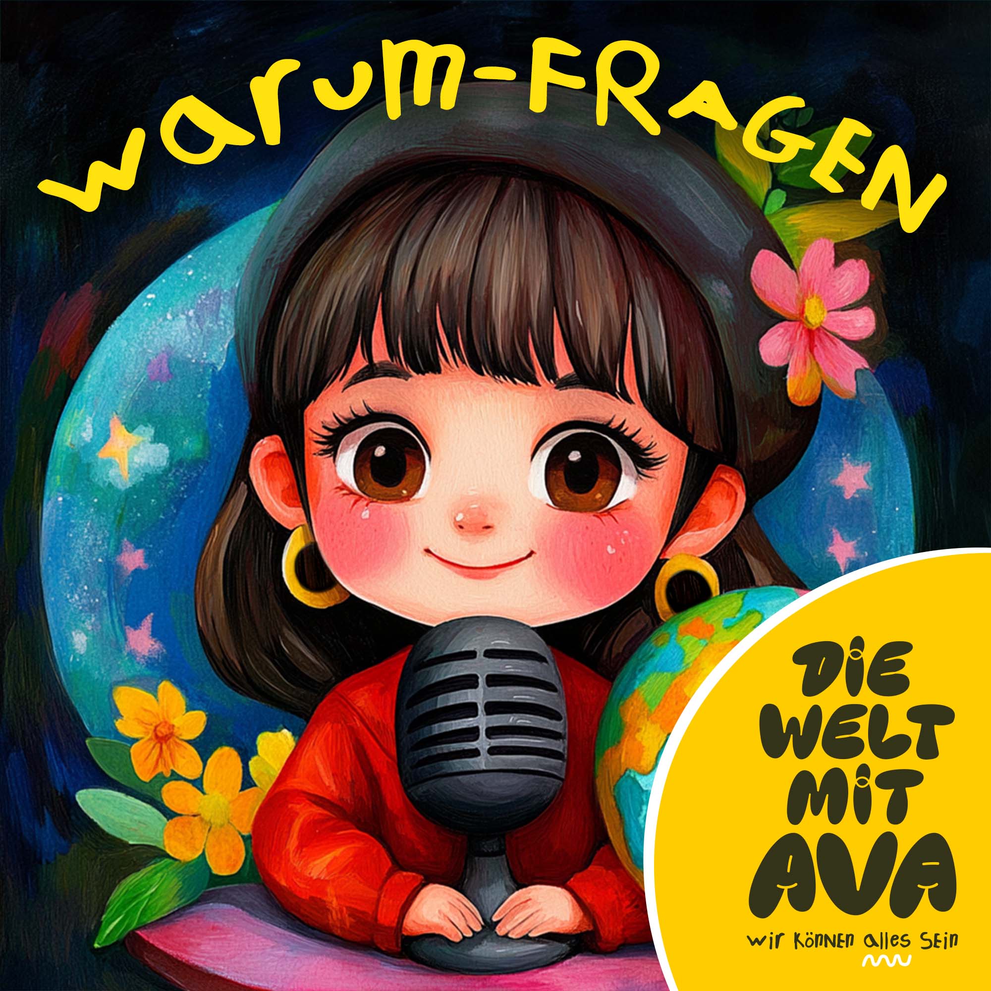 Die Welt mit Ava – Die Kinderstimme für Mut, Vielfalt & Selbstvertrauen (Kinderpodcast 3-8 Jahre)