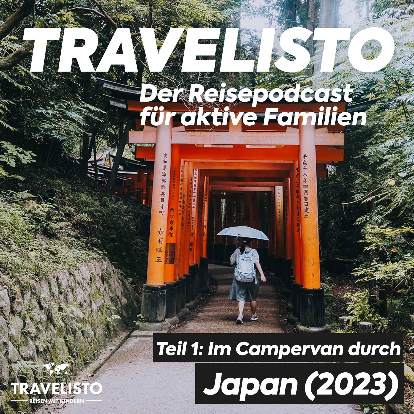 Travelisto - Der Reise-Podcast für aktive Familien - Reisen mit Kindern mit Jenny und Andi