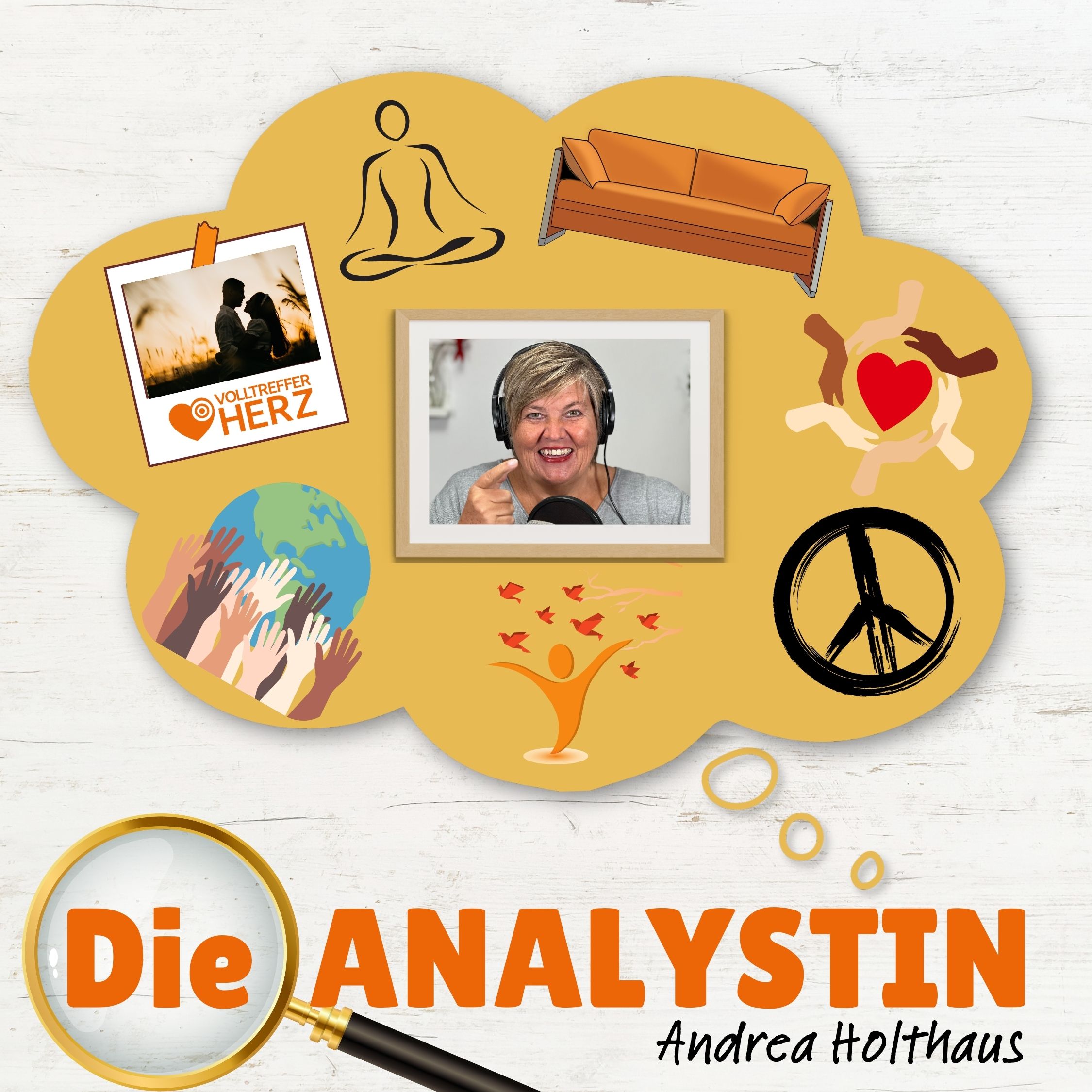 Volltreffer Herz für glückliche Beziehungen