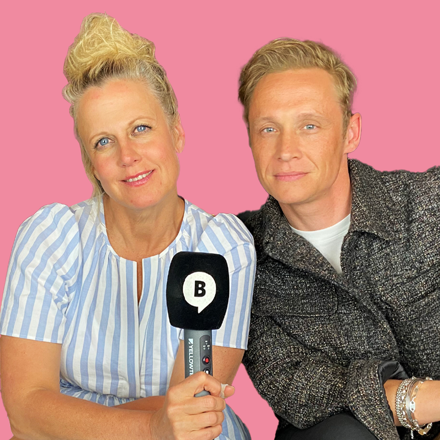 Mit den Waffeln einer Frau