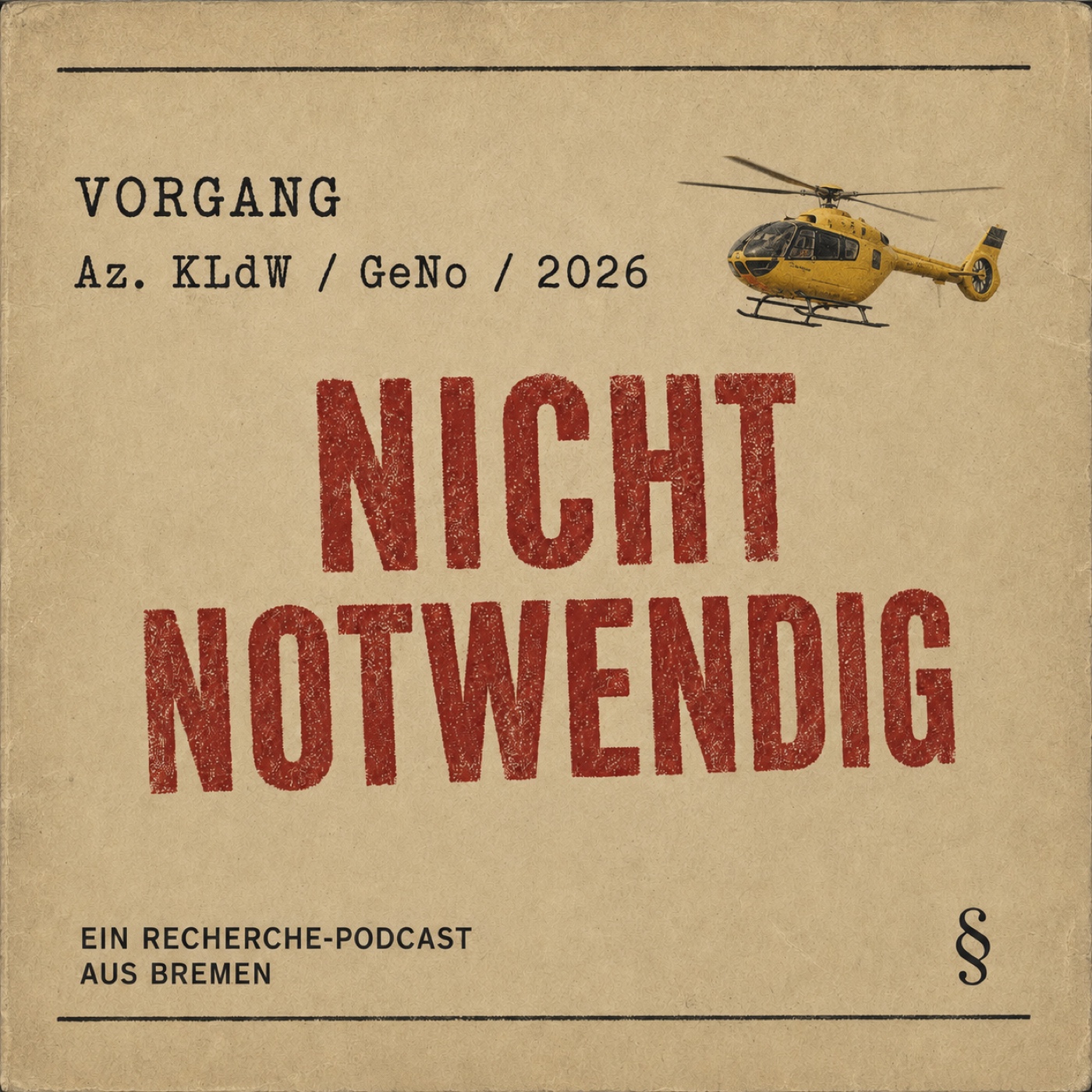 Nicht notwendig podcast artwork