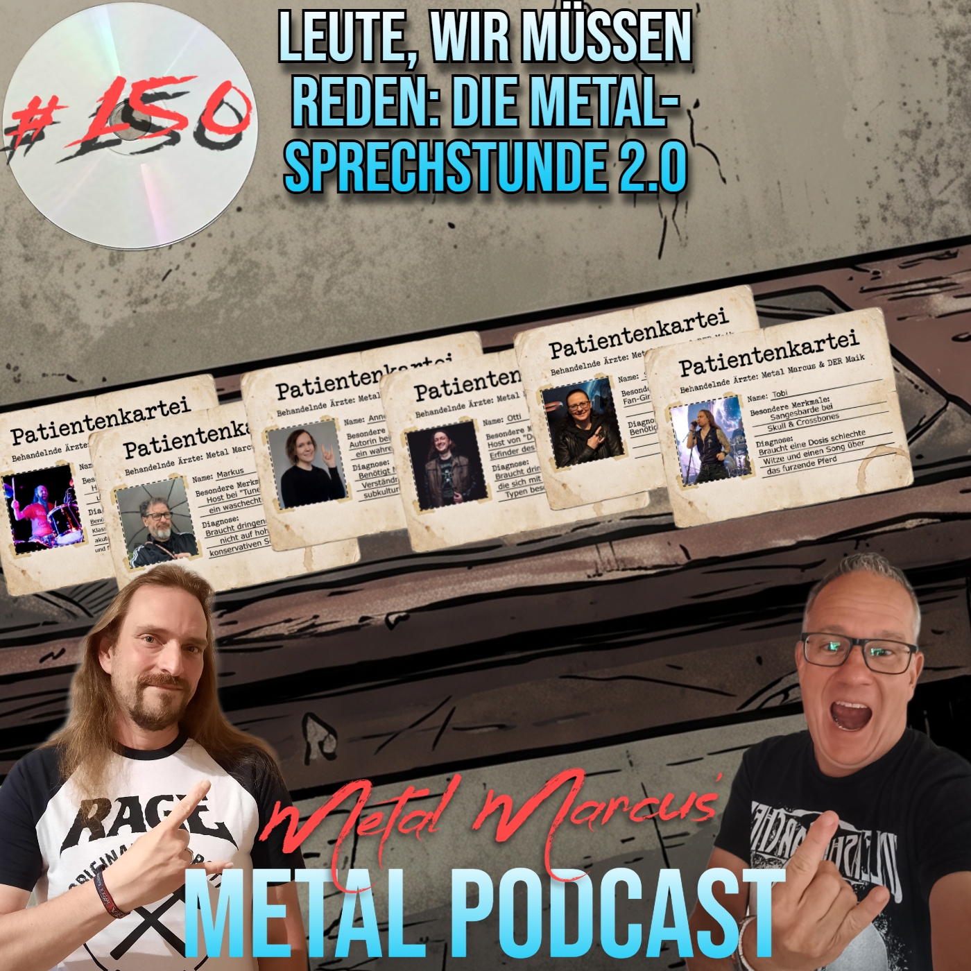 #150 - Leute, wir müssen reden: Die Metal-Sprechstunde 2.0 episode artwork