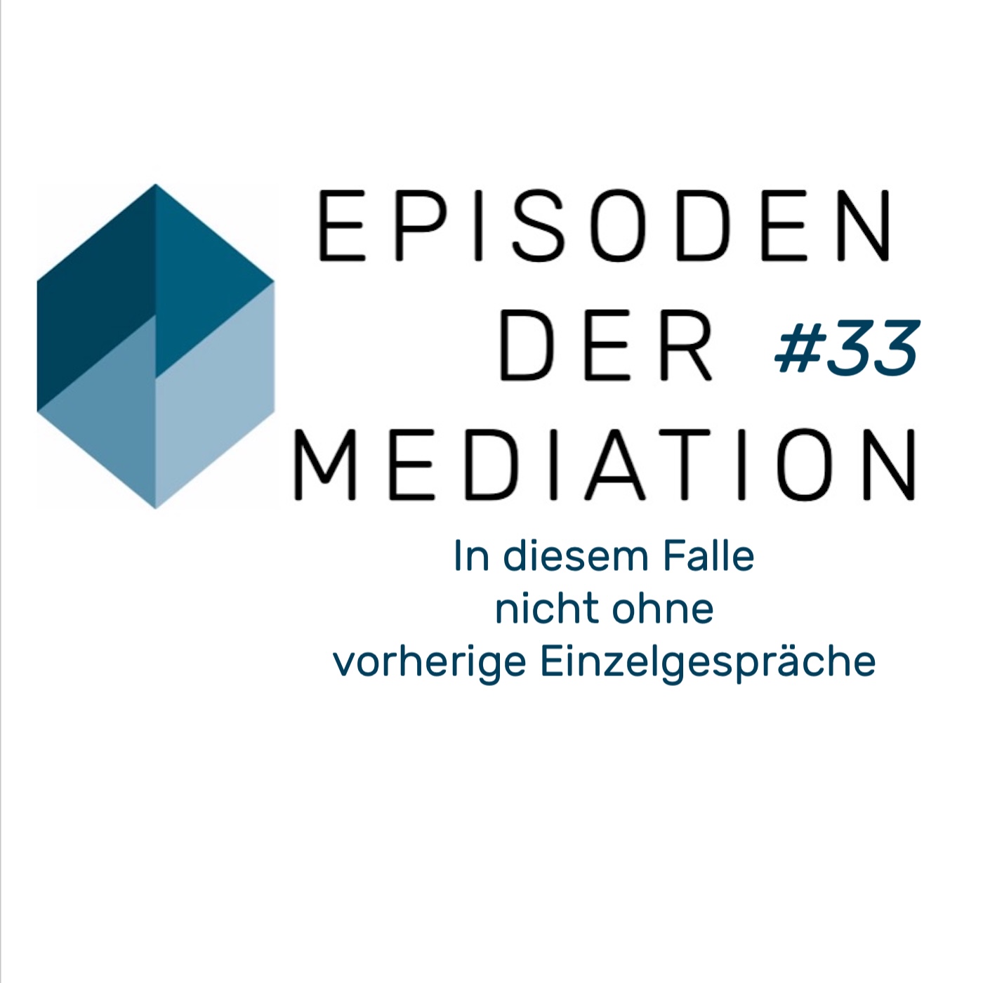 #33 EdM - In diesem Falle nicht ohne Einzelgespräche!