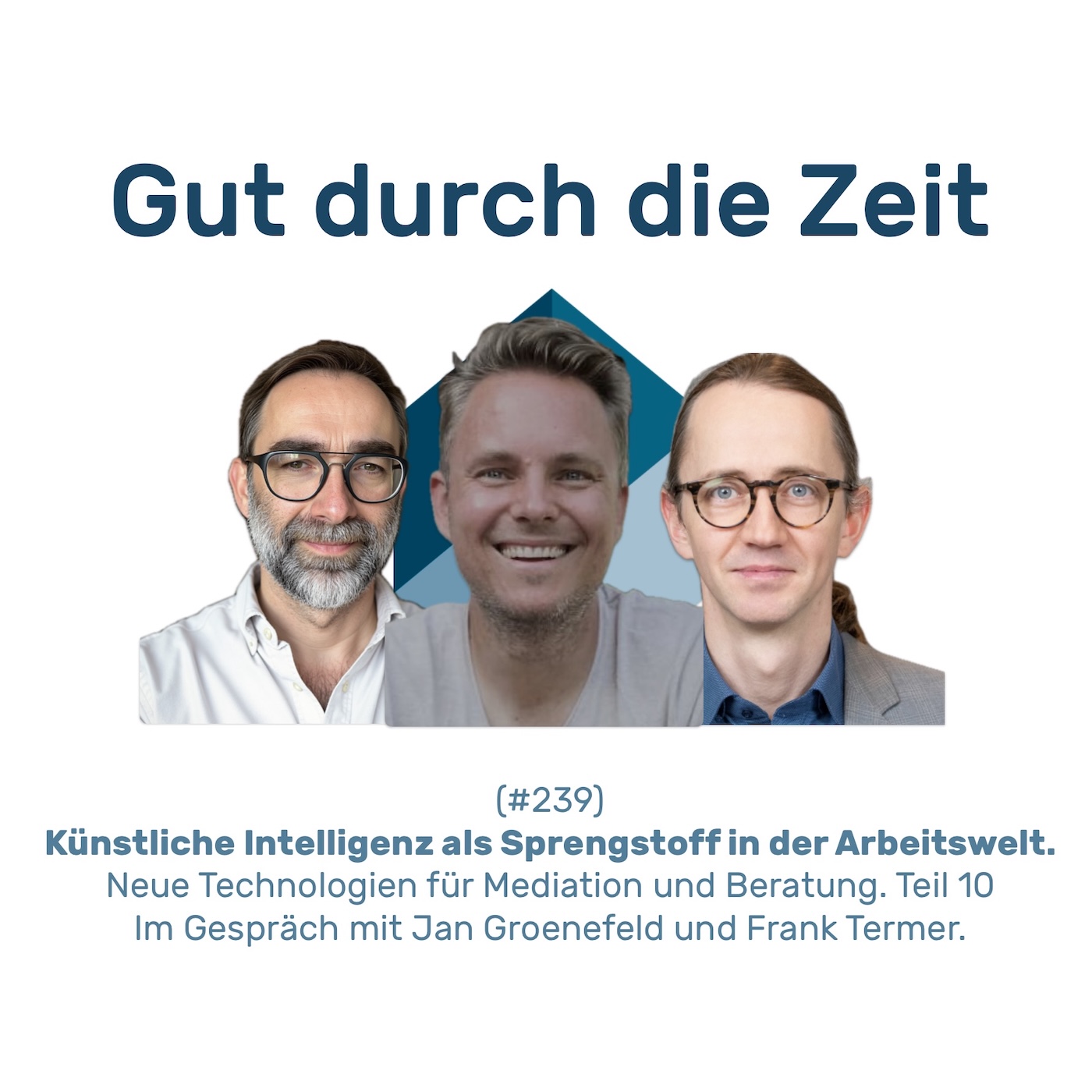 #239 GddZ - Künstliche Intelligenz als Sprengstoff in der Arbeitswelt. Im Gespräch mit Jan Groenefeld und Frank Termer