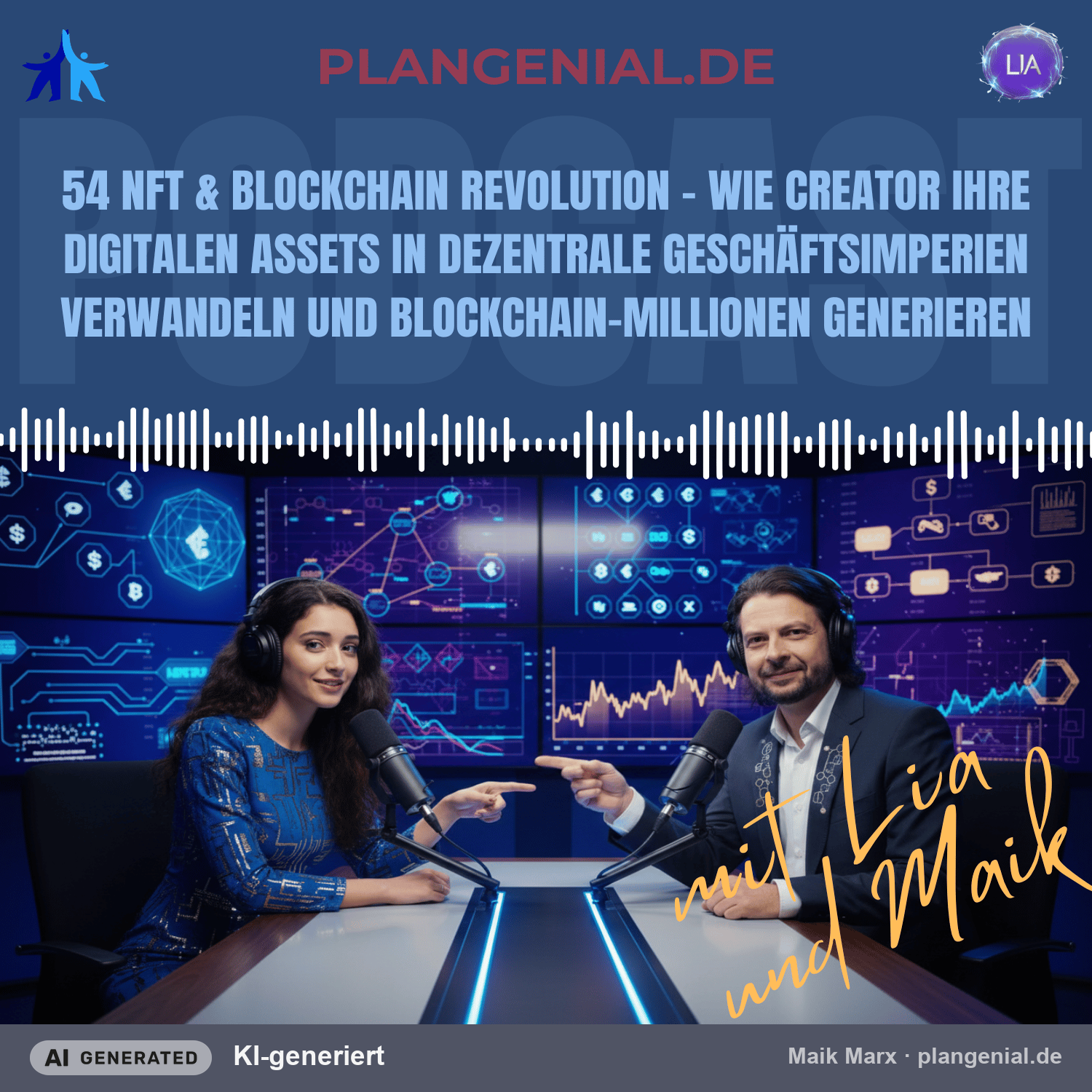 #54 NFT & Blockchain Revolution – Wie Creator ihre digitalen Assets in dezentrale Geschäftsimperien verwandeln und Blockchain Millionen generieren