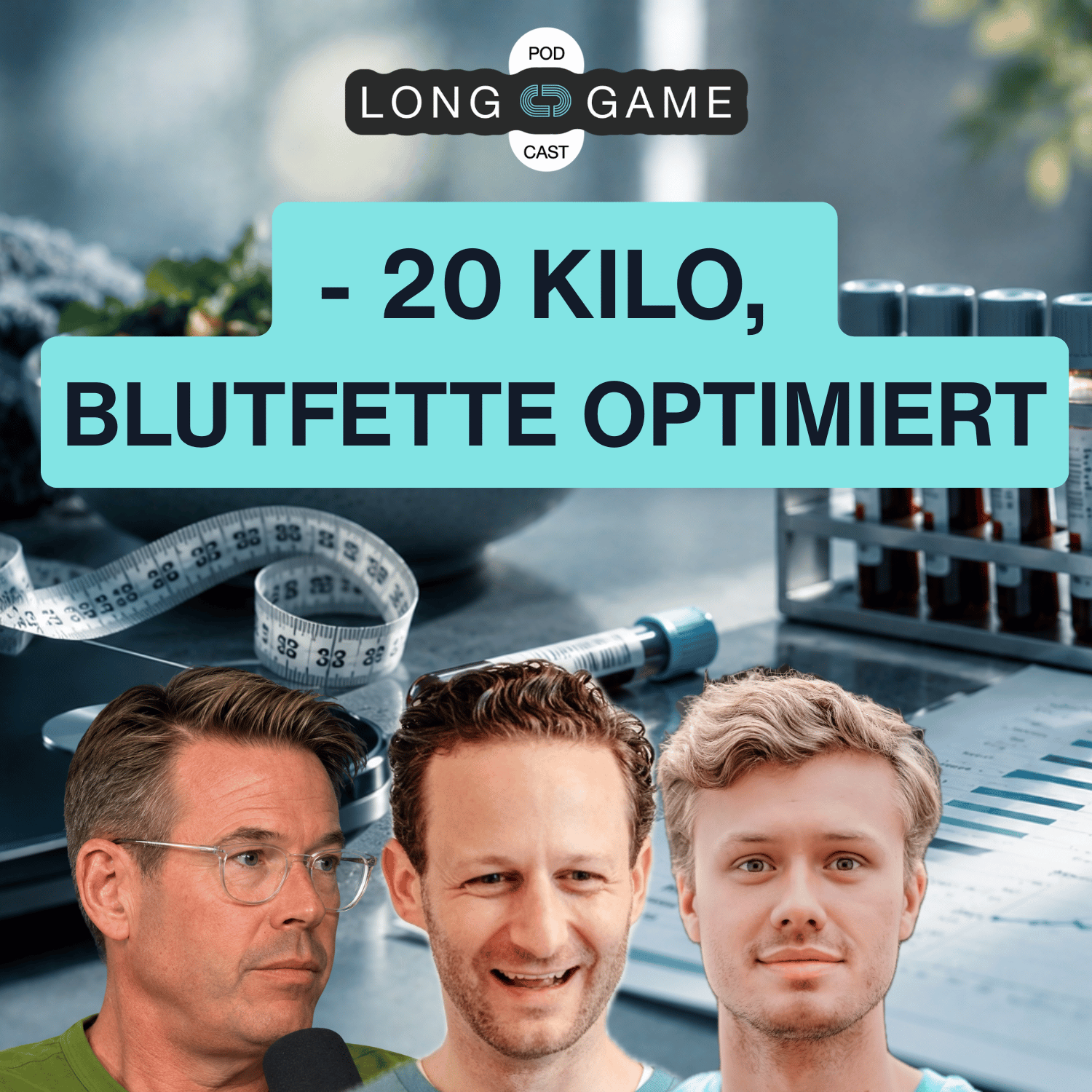#55 Olivier: -20 Kilo in 6 Monaten mit Abnehmspritze I Blutfette & Entzündungen I Schilddrüse repariert (LongTales #2) episode artwork