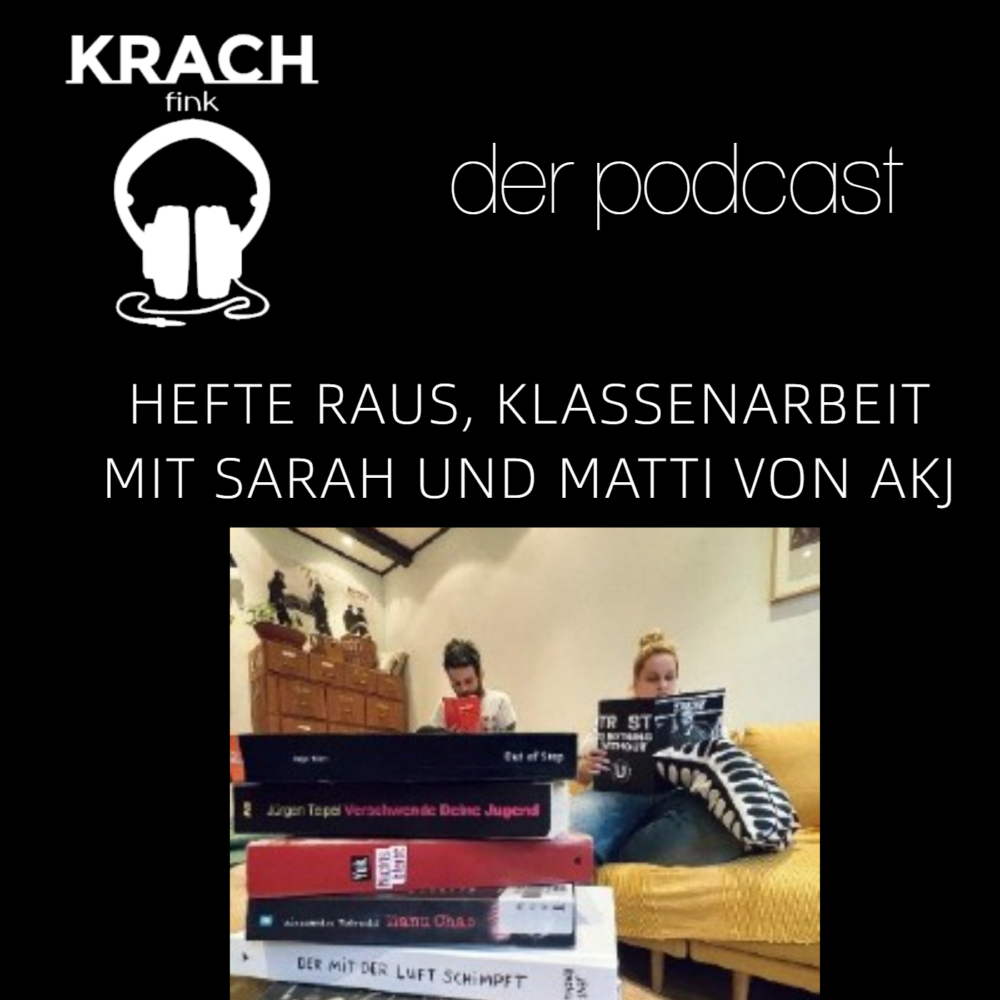 Folge 13 mit Sarah und Matti von Akne Kid Joe - Wir pauken Musik episode artwork