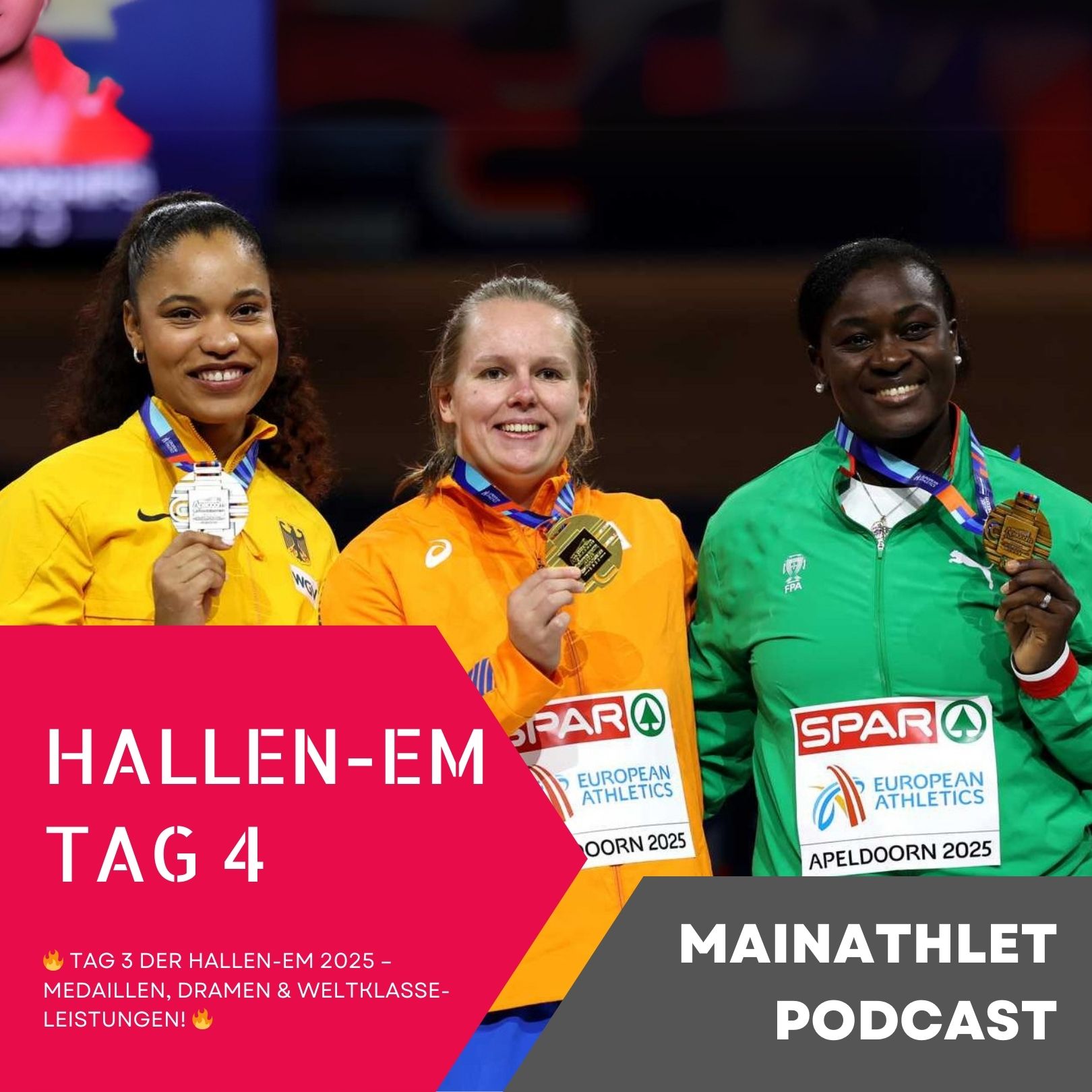 Hallen-EM 2025 - Tag 4: Deutsche Highlights und dramatische Momente